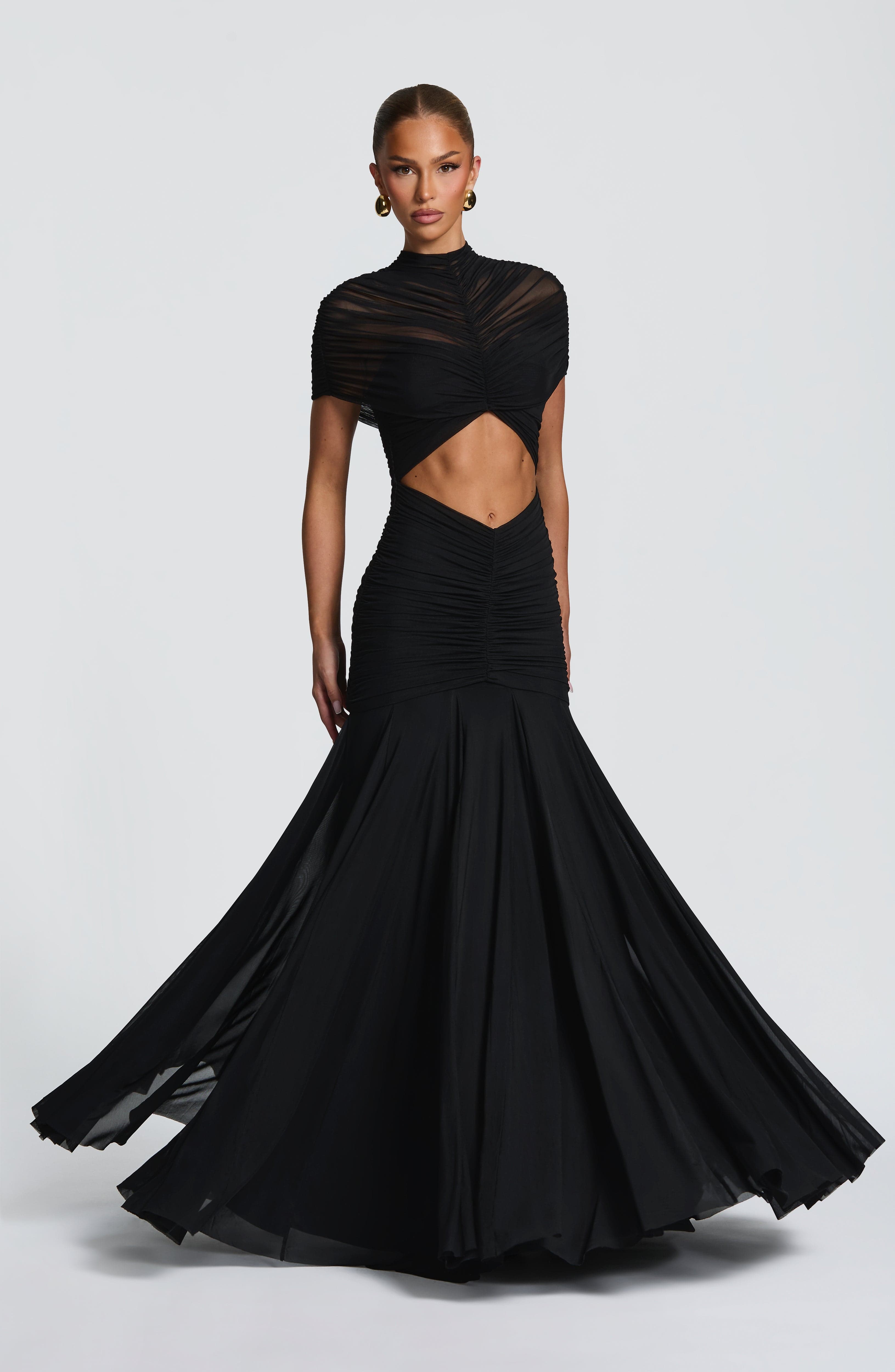 minilena Jaya Maxi Dress Black