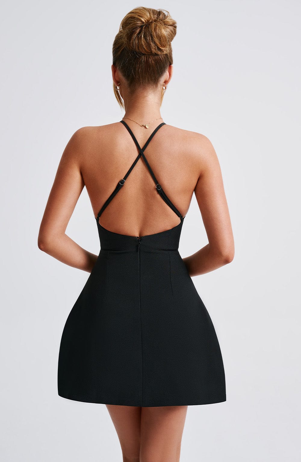 minilena Jayne Mini Dress Black