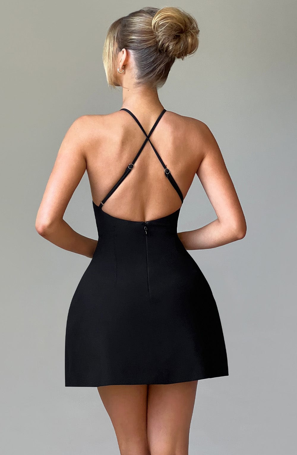 minilena Jayne Mini Dress Black