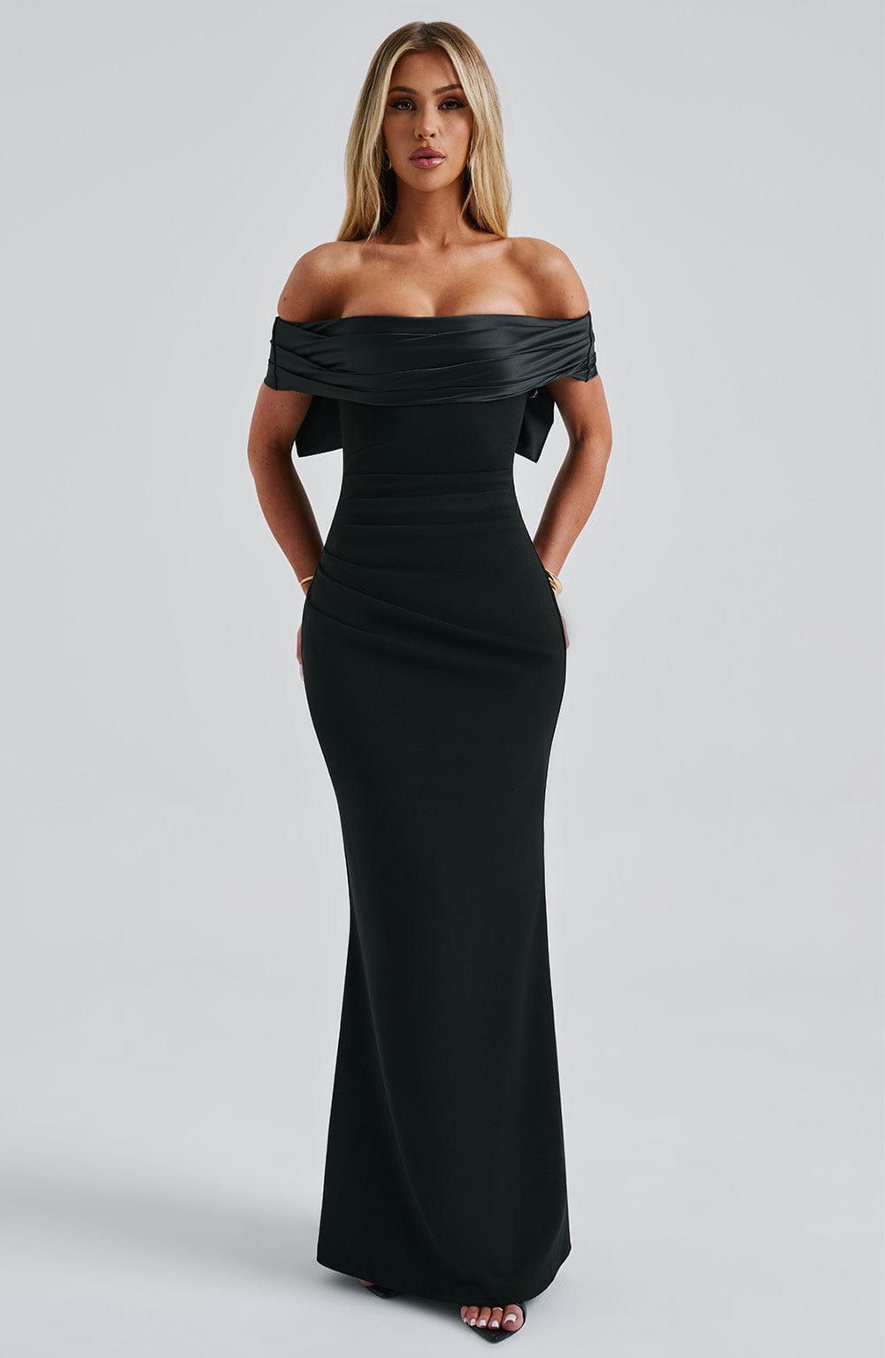 minilena Joanna Maxi Dress Black
