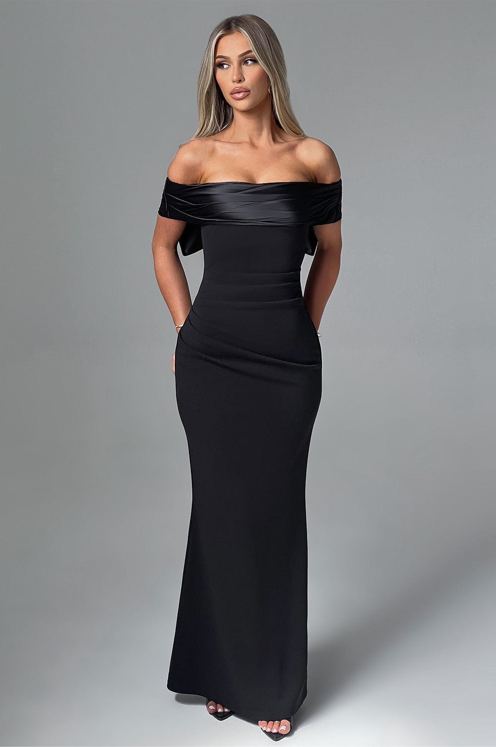 minilena Joanna Maxi Dress Black