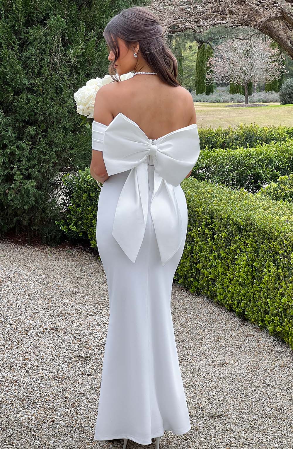 minilena Joanna Maxi Dress Ivory