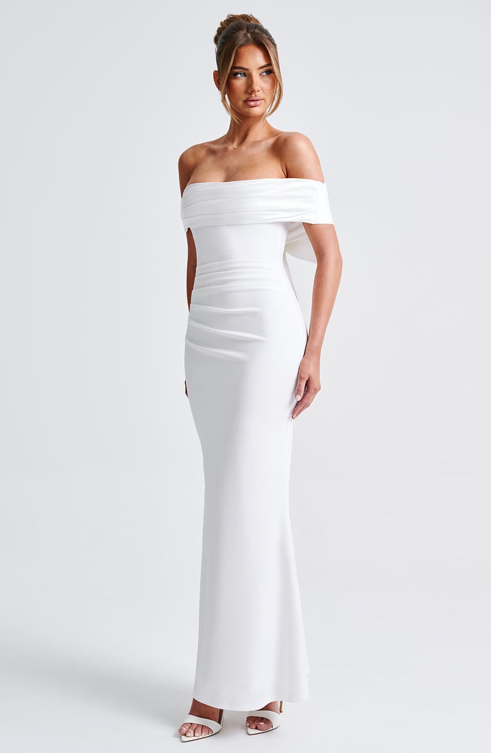 minilena Joanna Maxi Dress Ivory