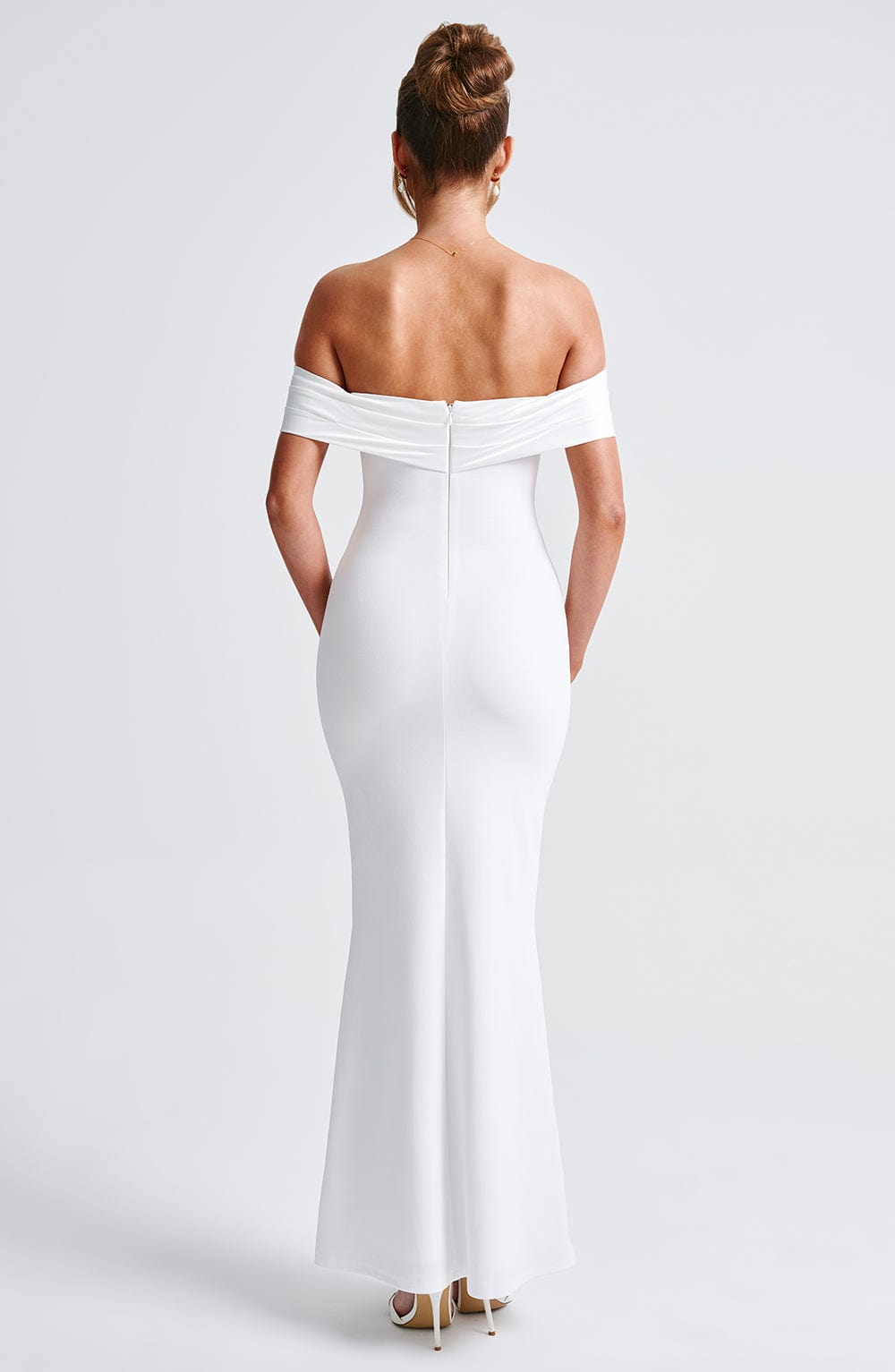 minilena Joanna Maxi Dress Ivory