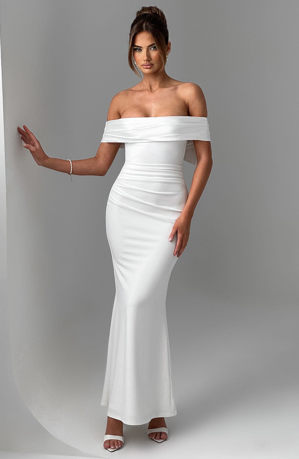 minilena Joanna Maxi Dress Ivory