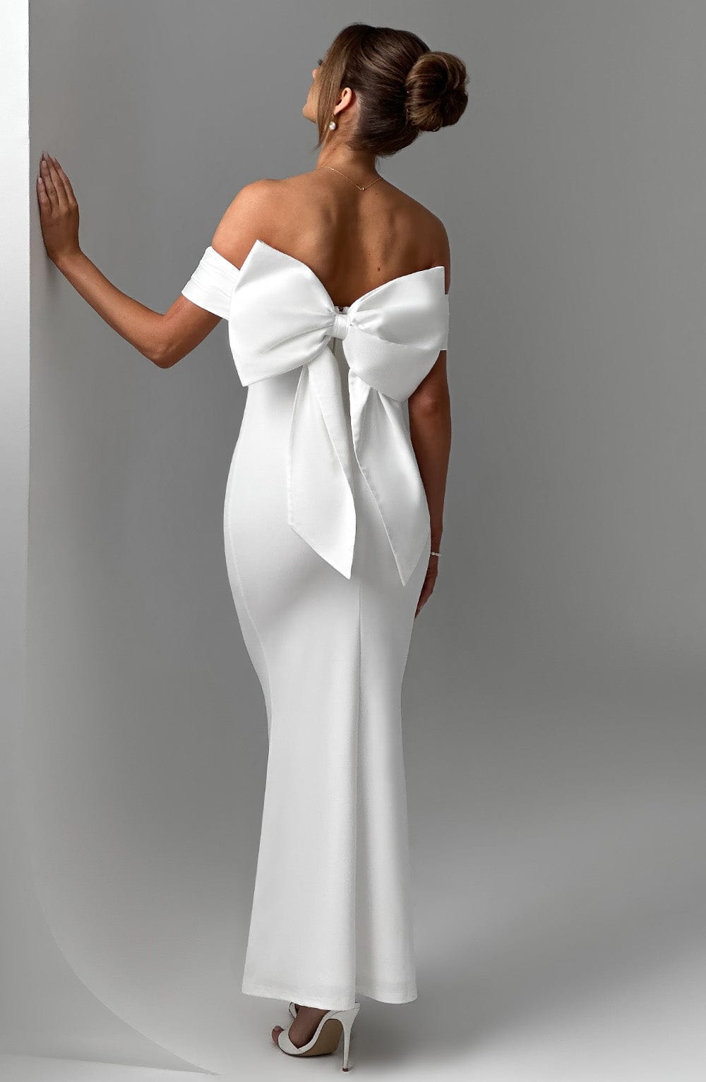 minilena Joanna Maxi Dress Ivory