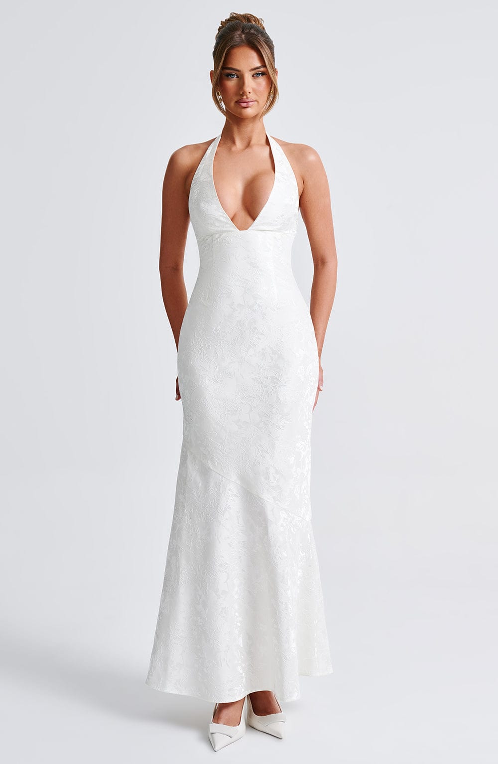 minilena Josephine Maxi Dress Ivory