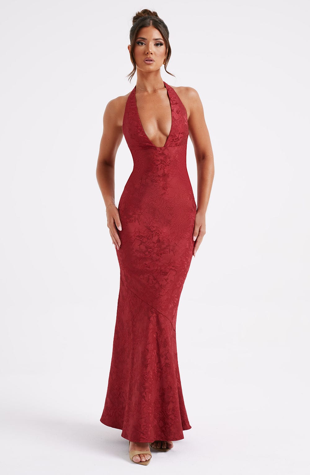 minilena Josephine Maxi Dress Red