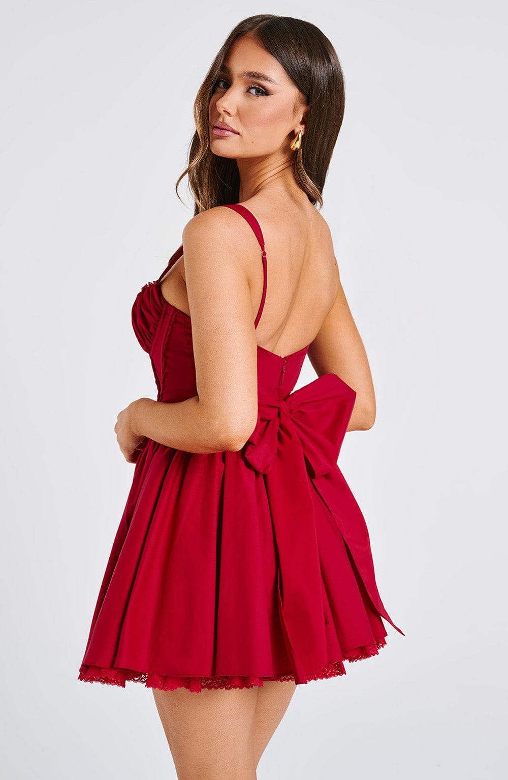 minilena Josie Mini Dress Red