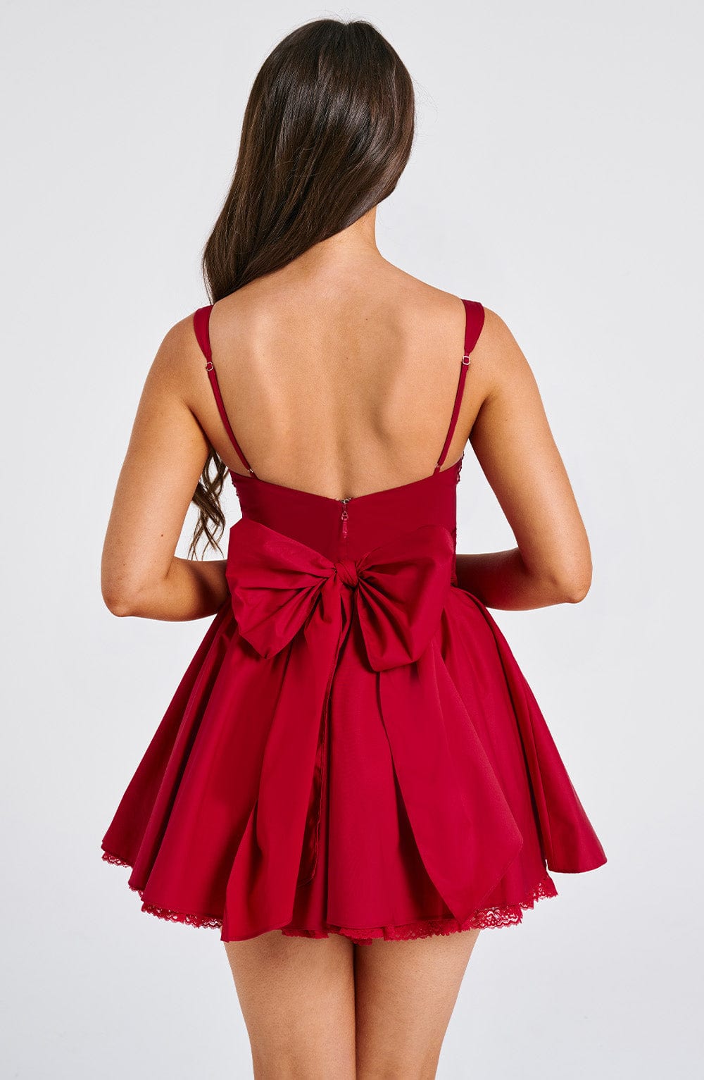 minilena Josie Mini Dress Red