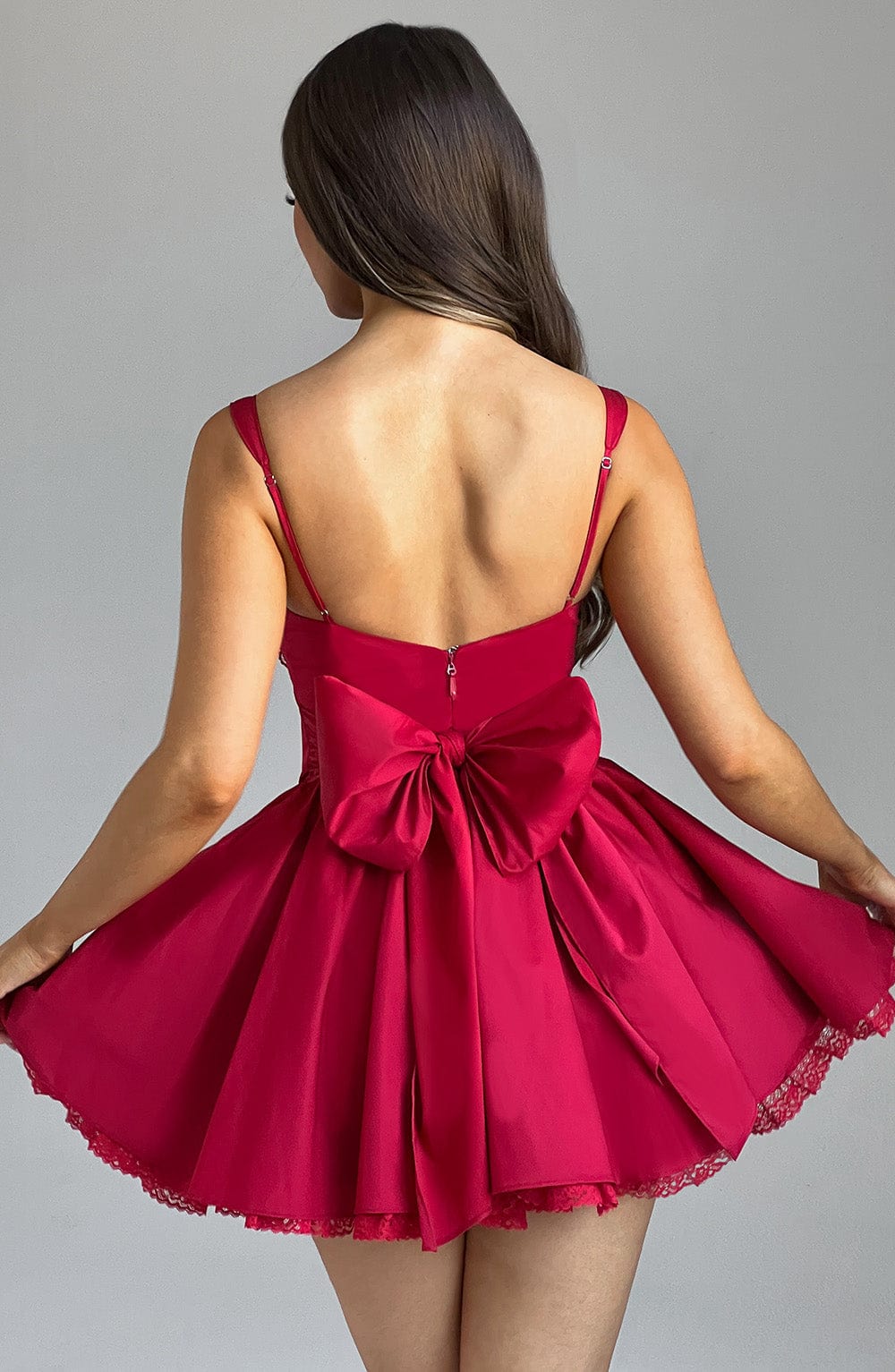 minilena Josie Mini Dress Red