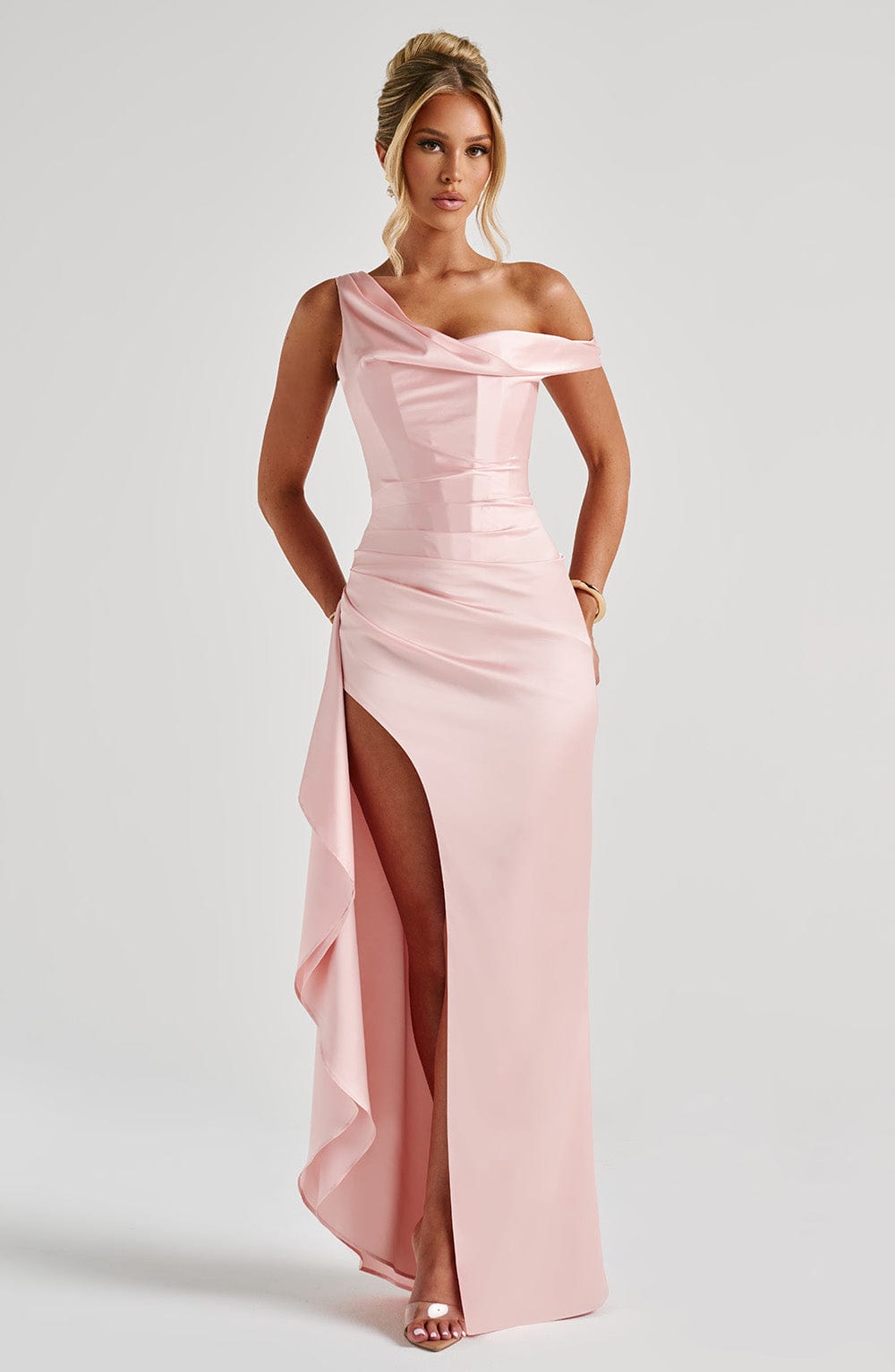 minilena Juliene Maxi Dress Blush