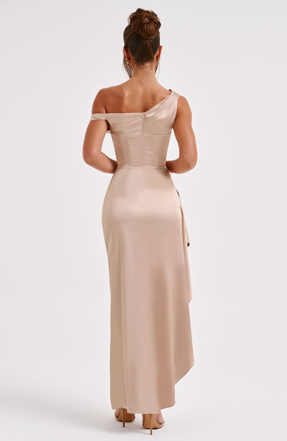 minilena Juliene Maxi Dress Champagne