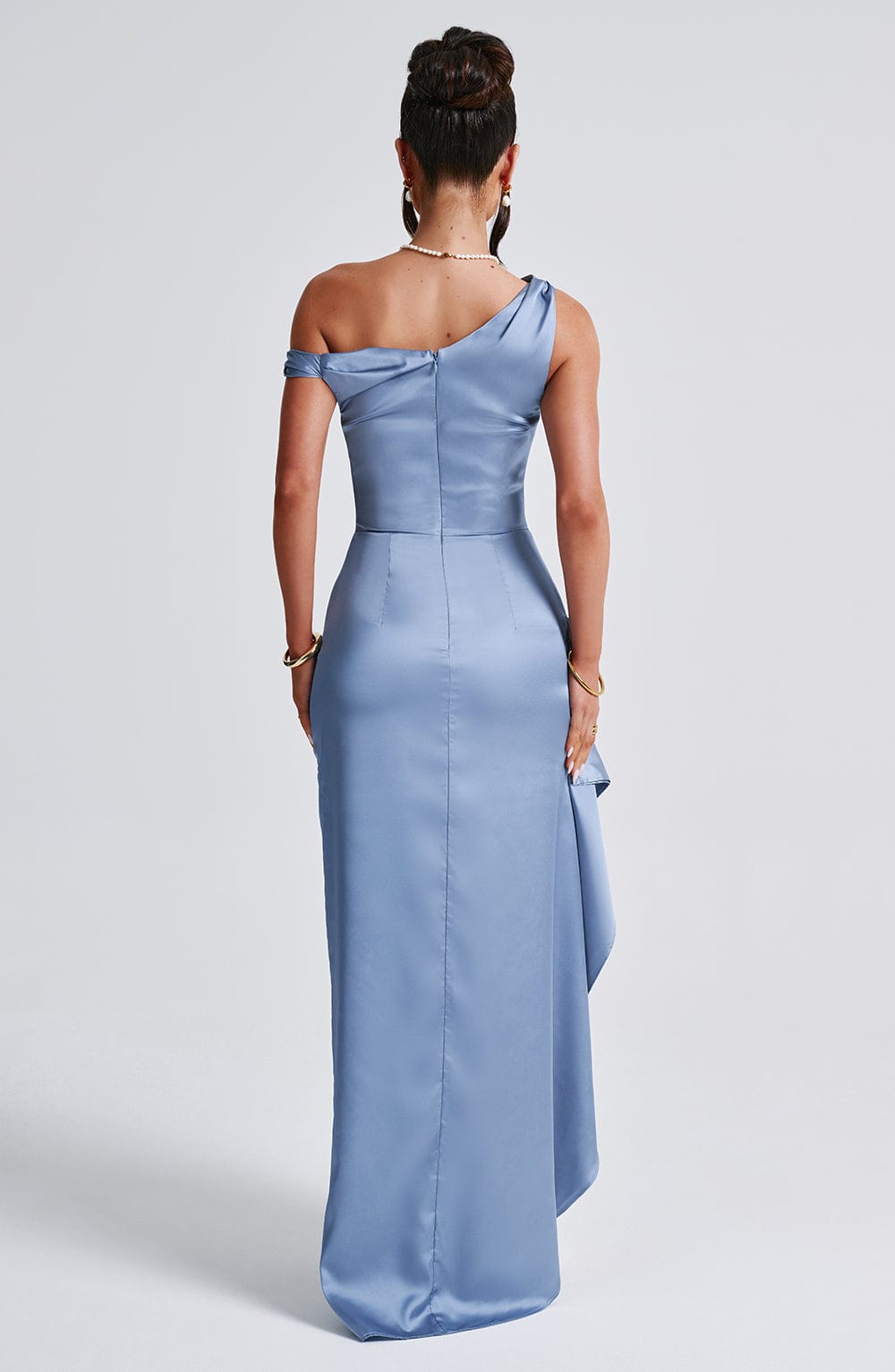 minilena Juliene Maxi Dress Dusty Blue