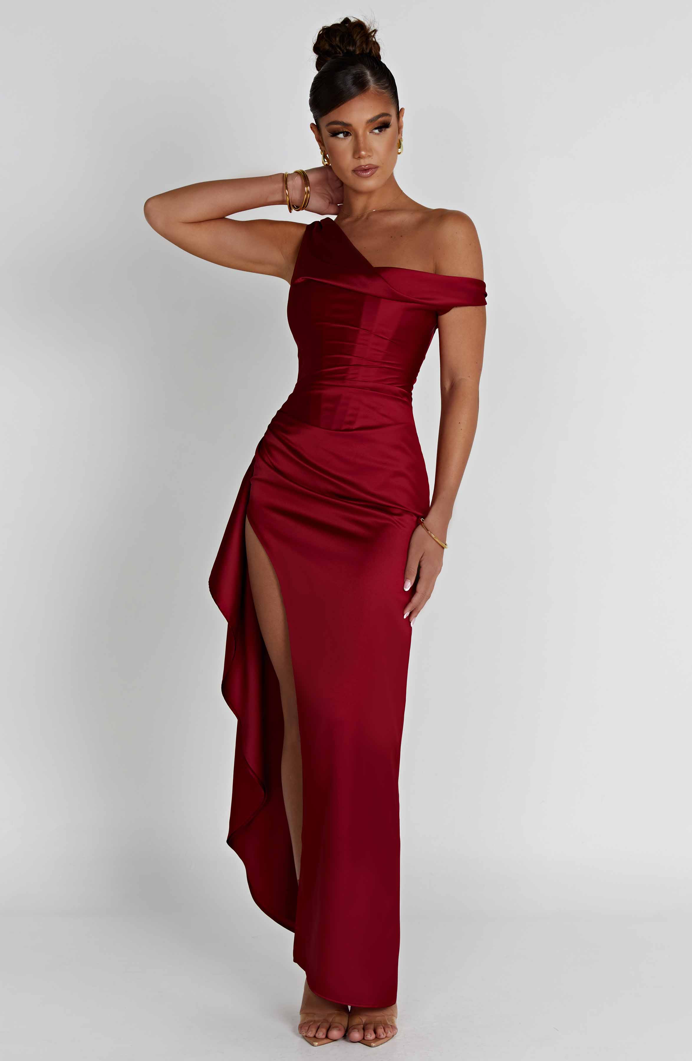 minilena Juliene Maxi Dress Wine