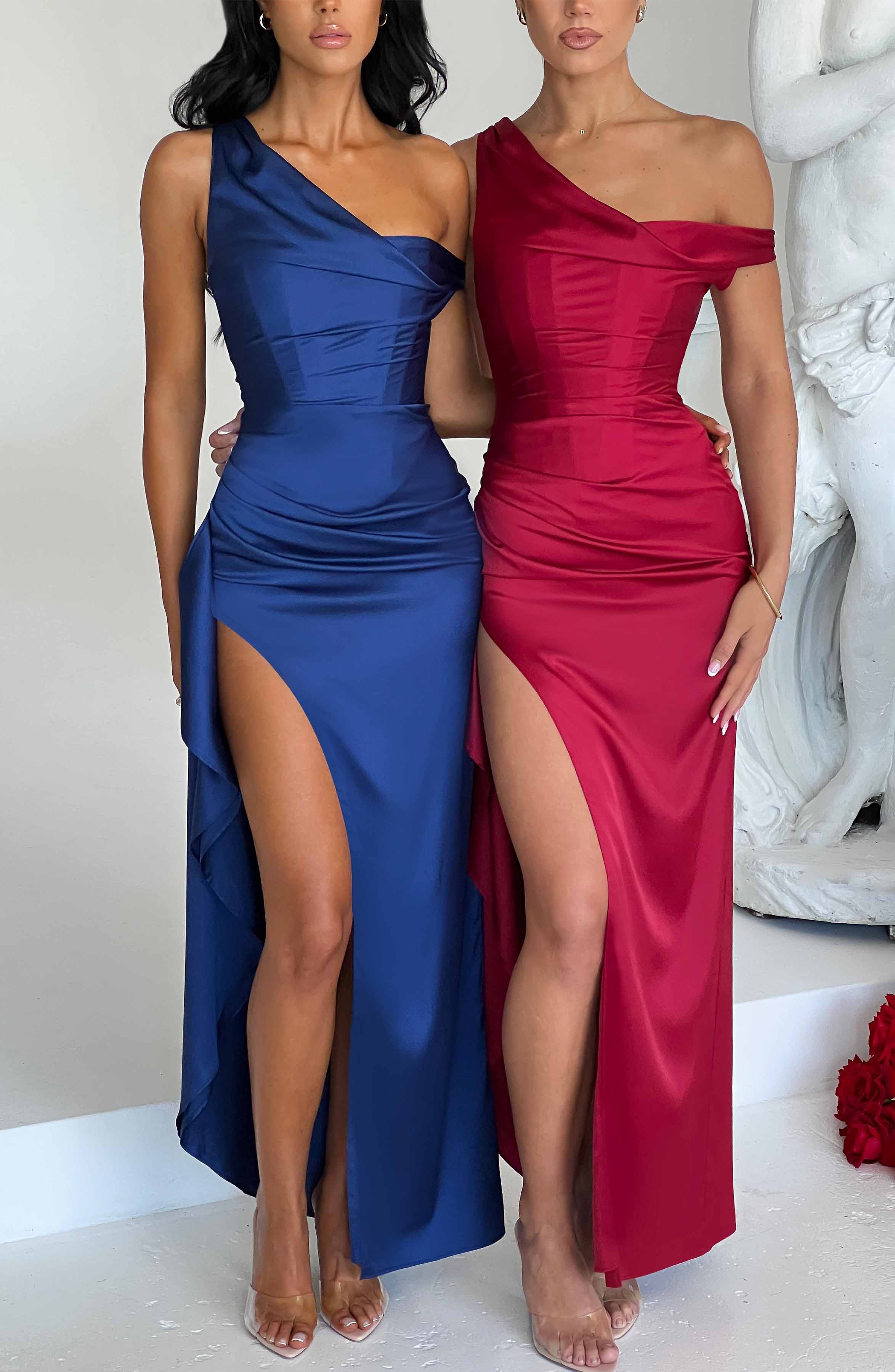 minilena Juliene Maxi Dress Wine