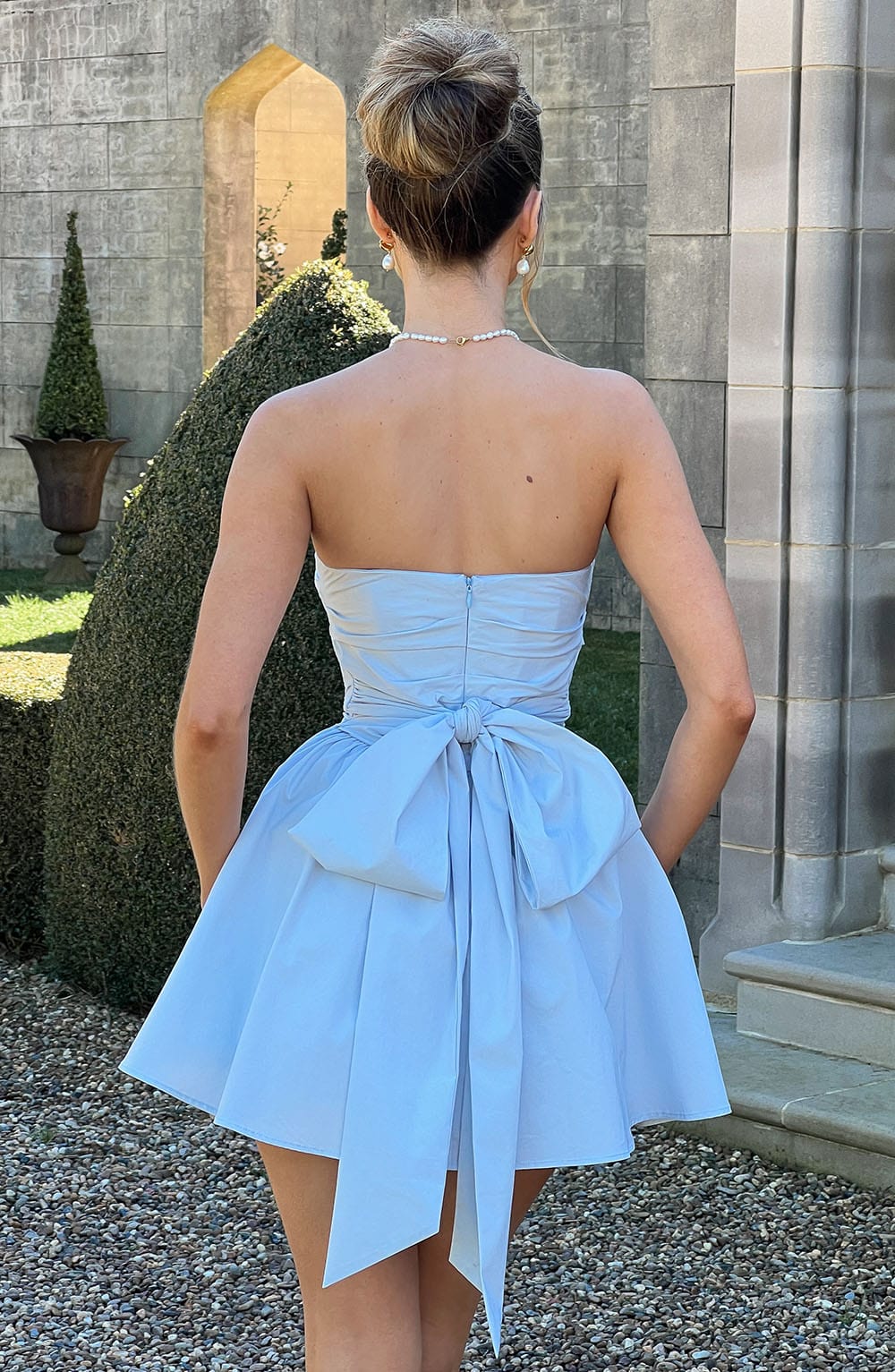 minilena Katrina Mini Dress Blue