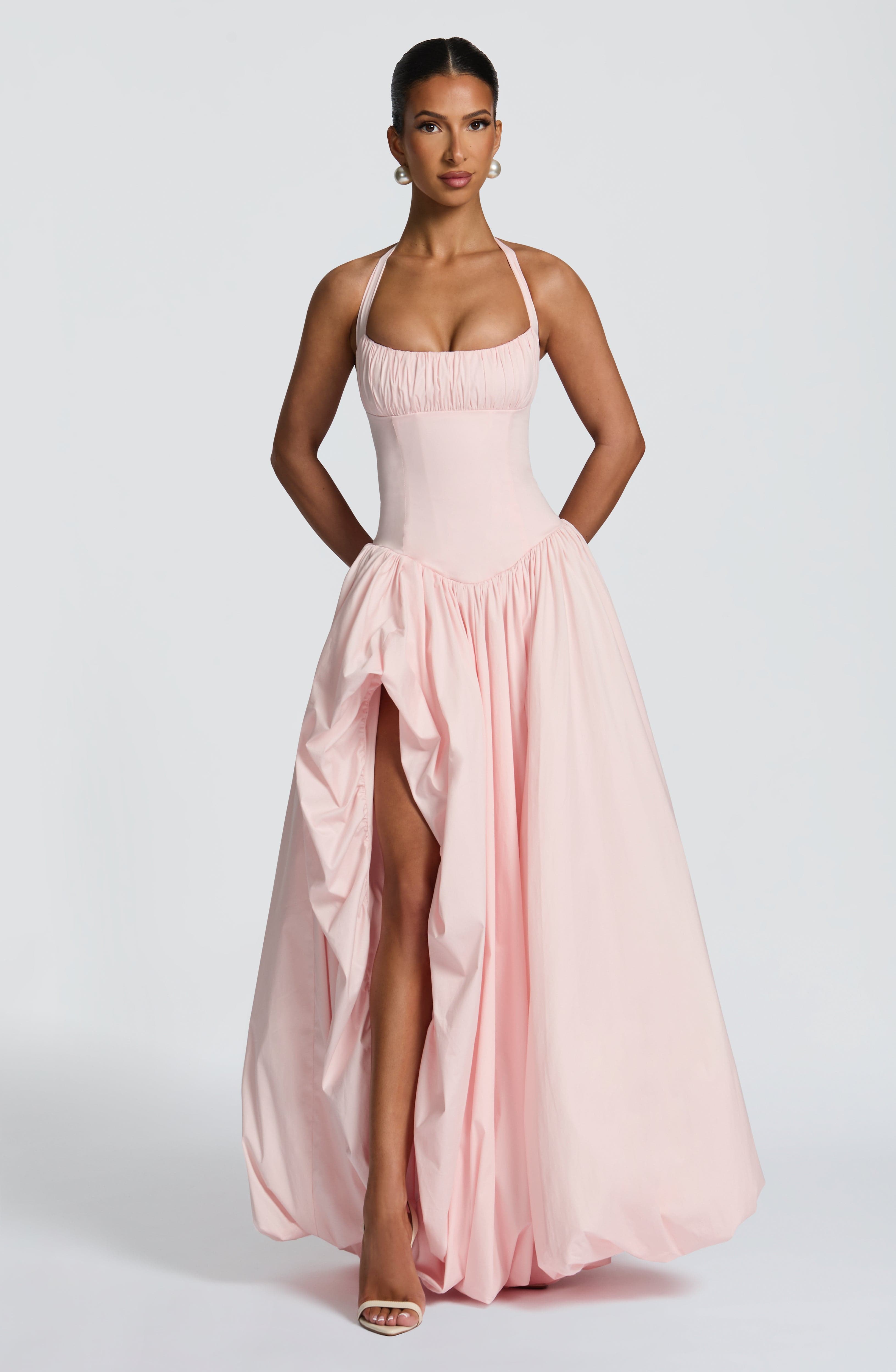 minilena Keira Maxi Dress Blush