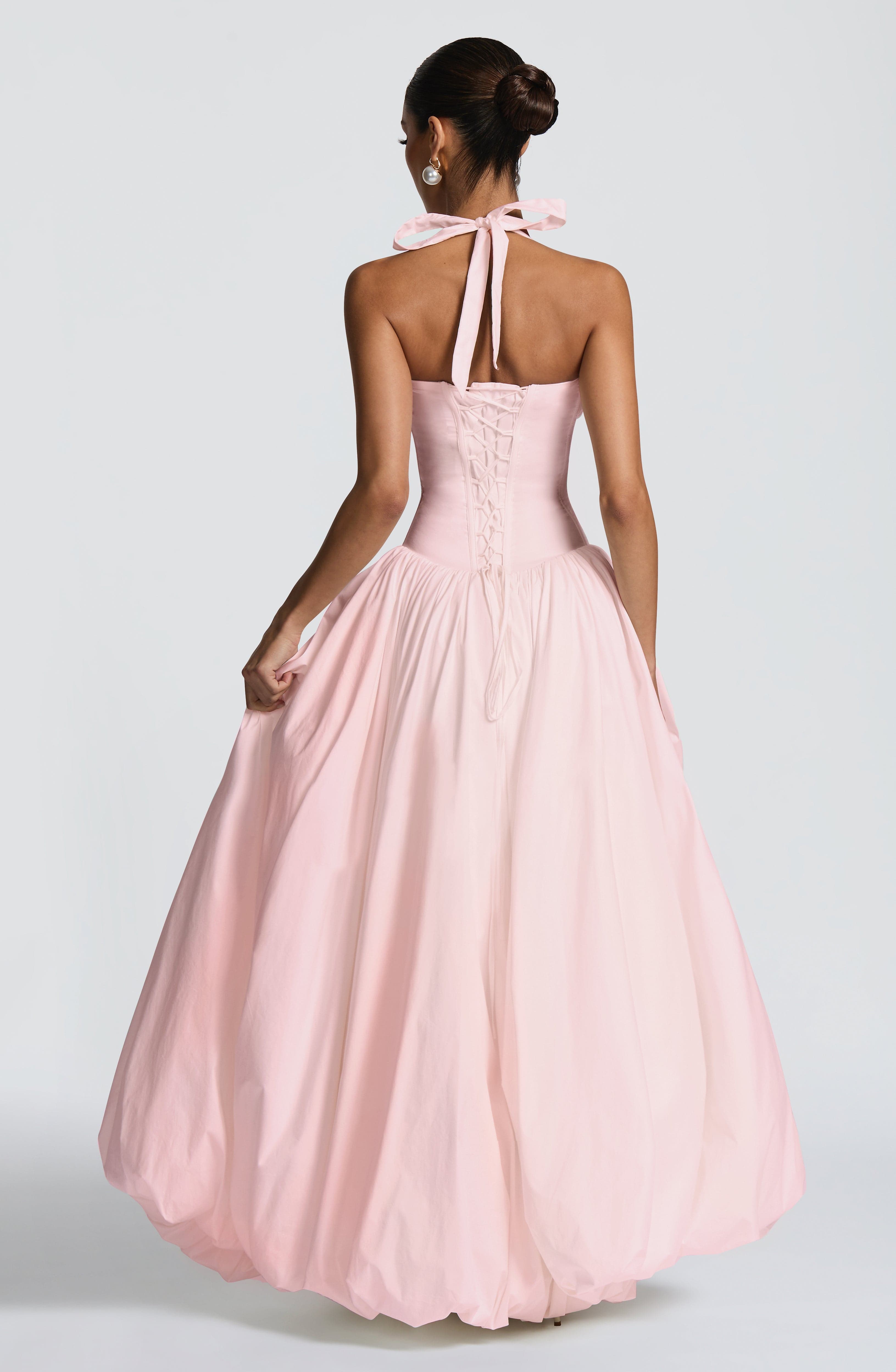 minilena Keira Maxi Dress Blush