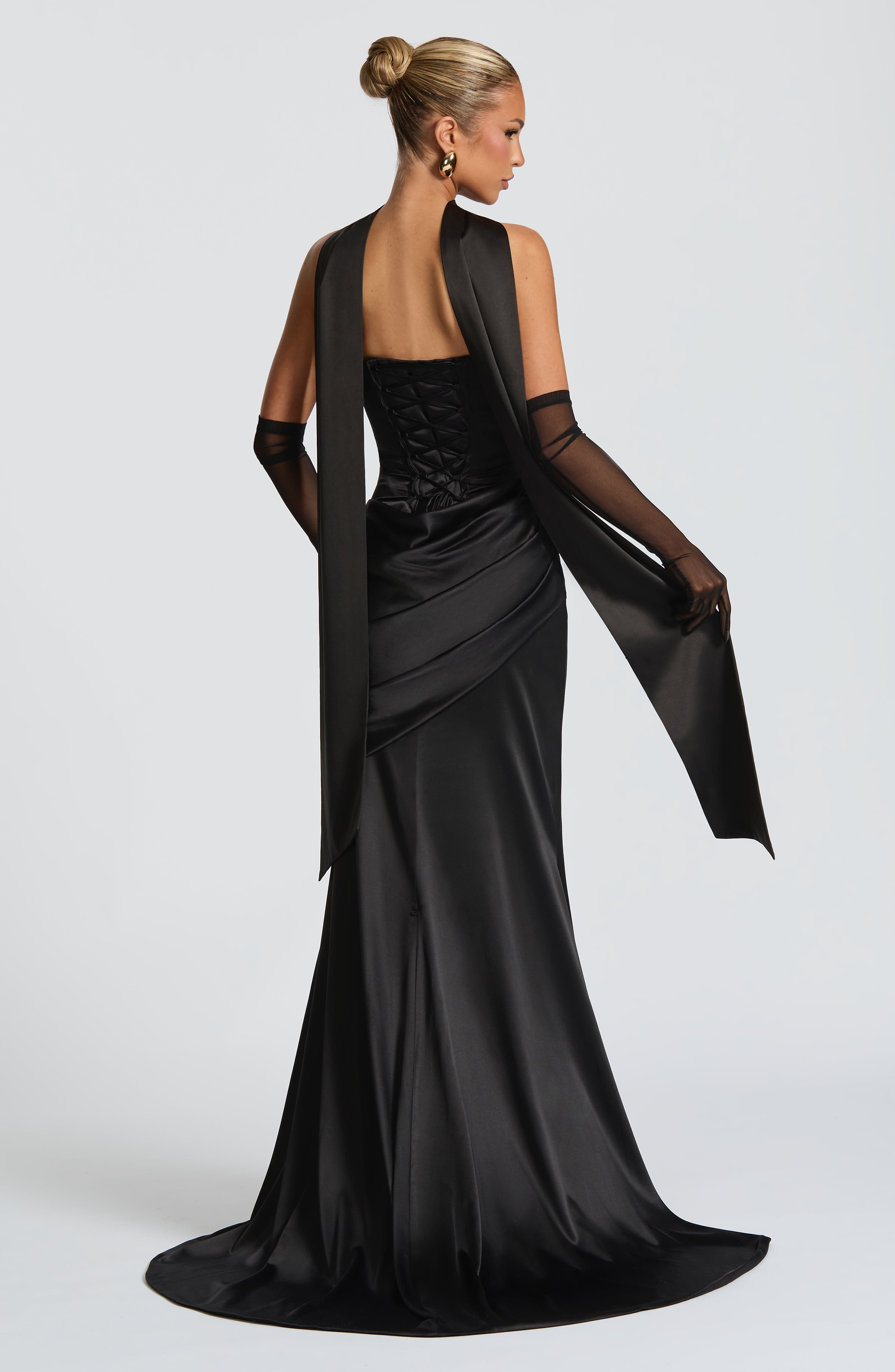 minilena Kensington Maxi Dress Black