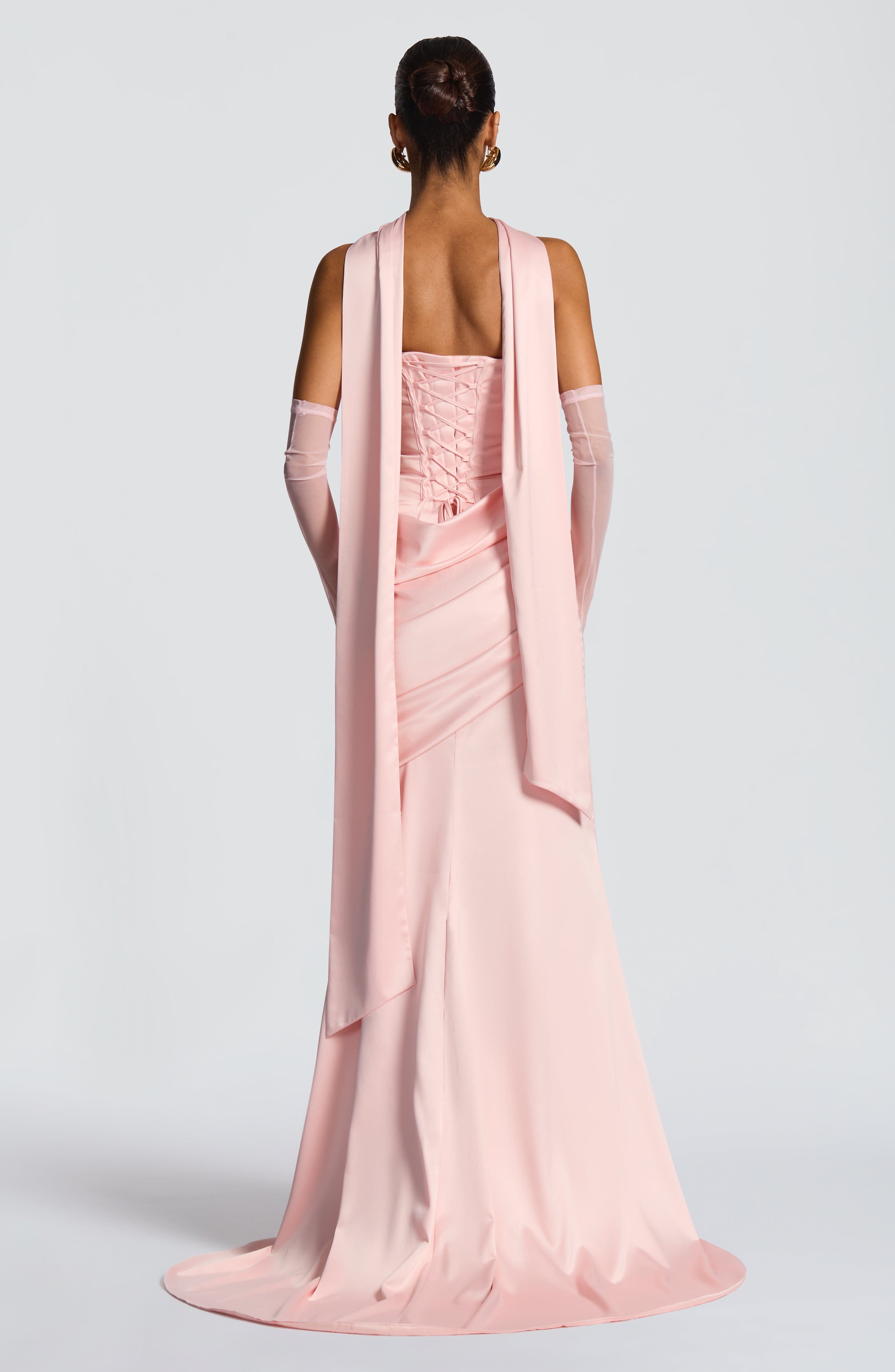 minilena Kensington Maxi Dress Blush