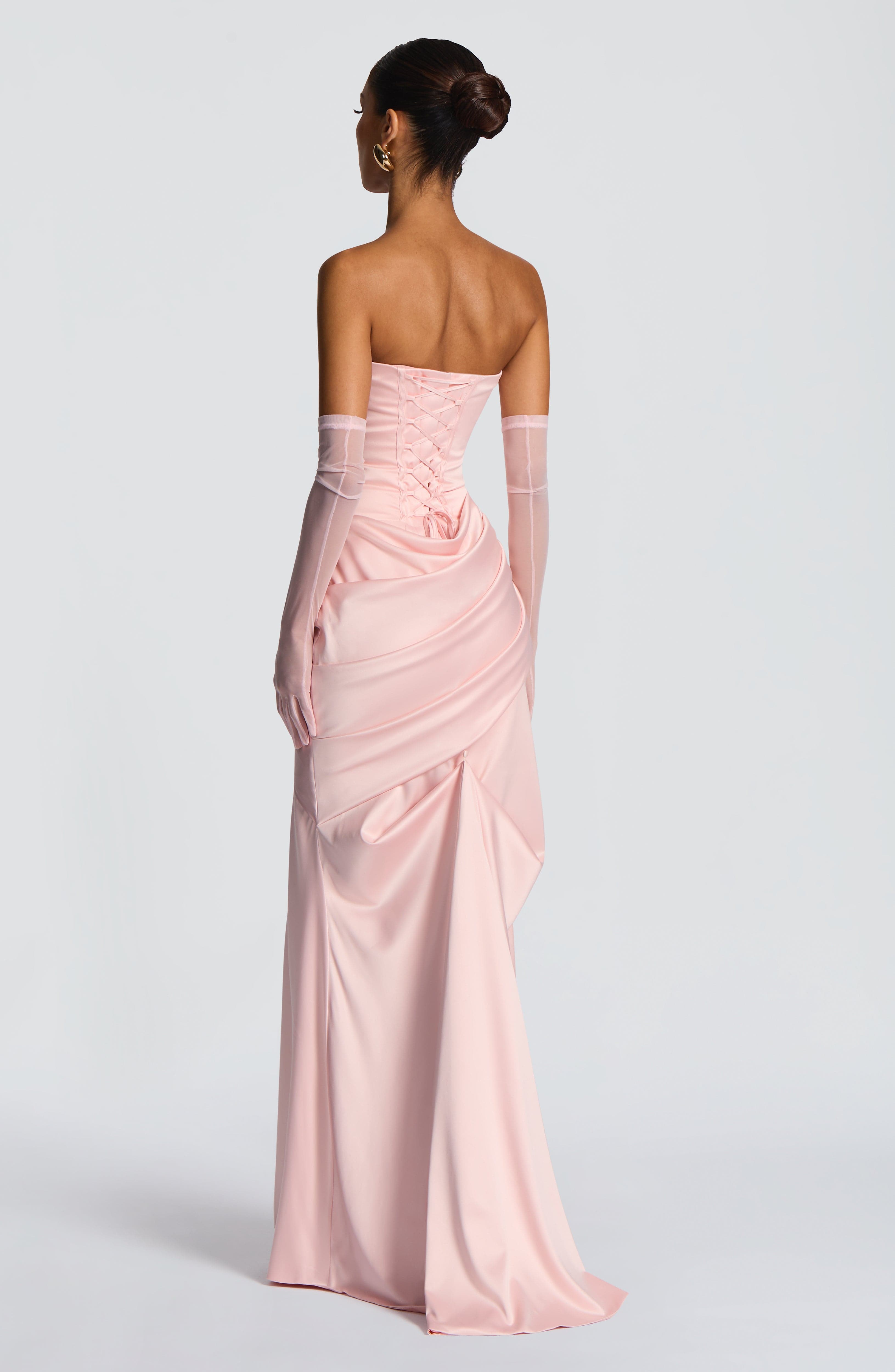 minilena Kensington Maxi Dress Blush