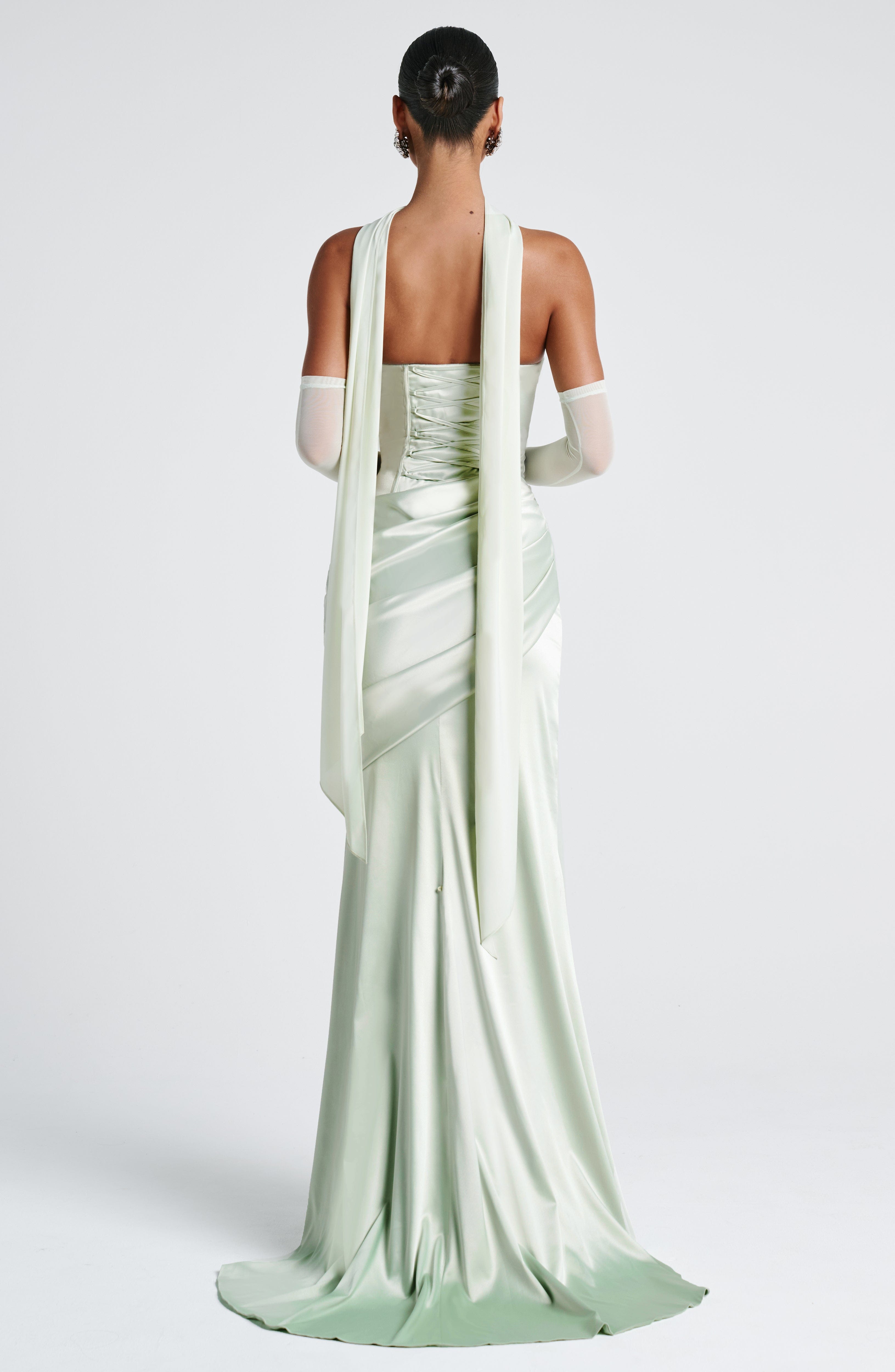 minilena Kensington Maxi Dress Mint