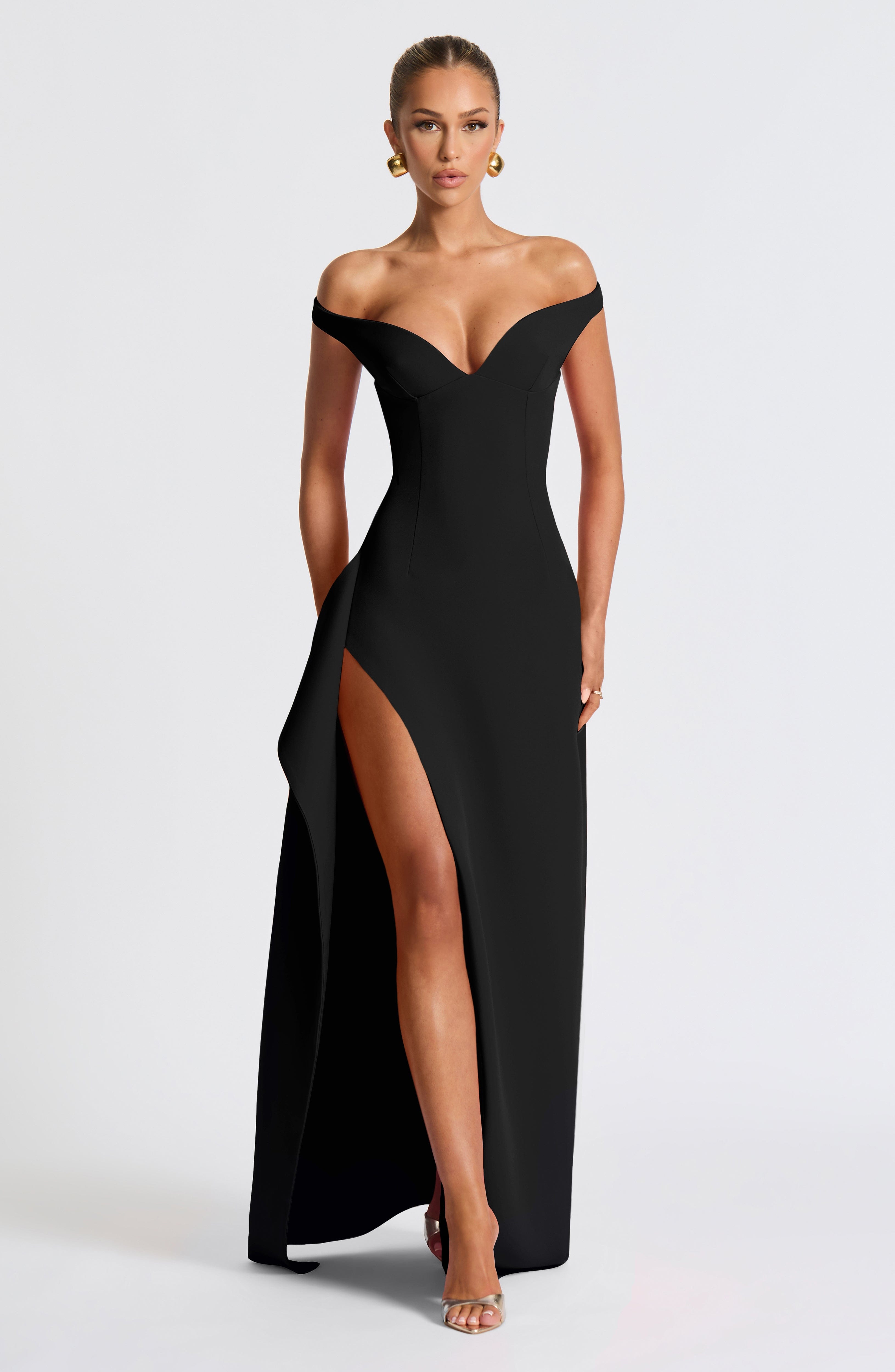 minilena Khalesia Maxi Dress Black