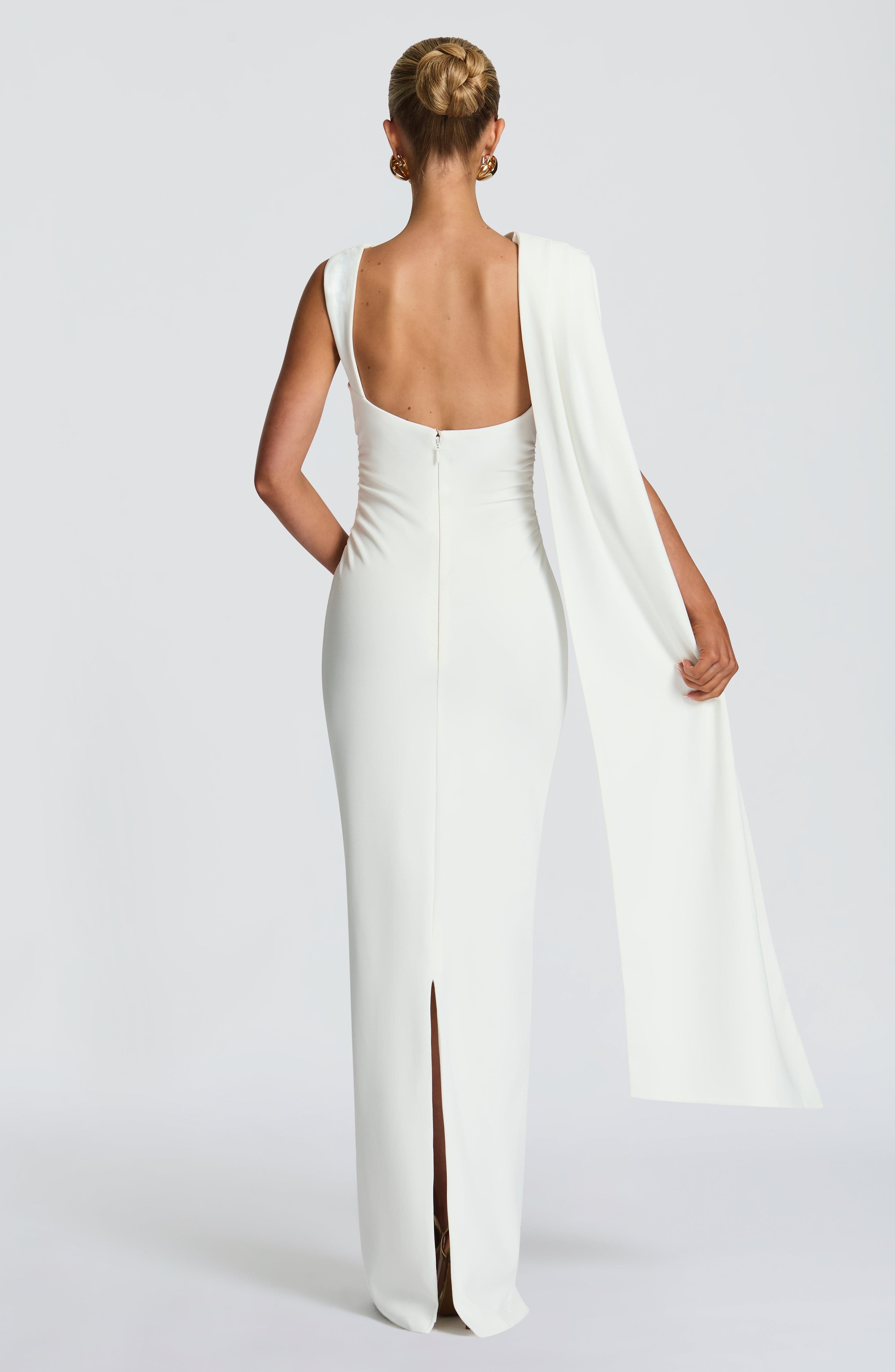 minilena Kylie Maxi Dress Ivory
