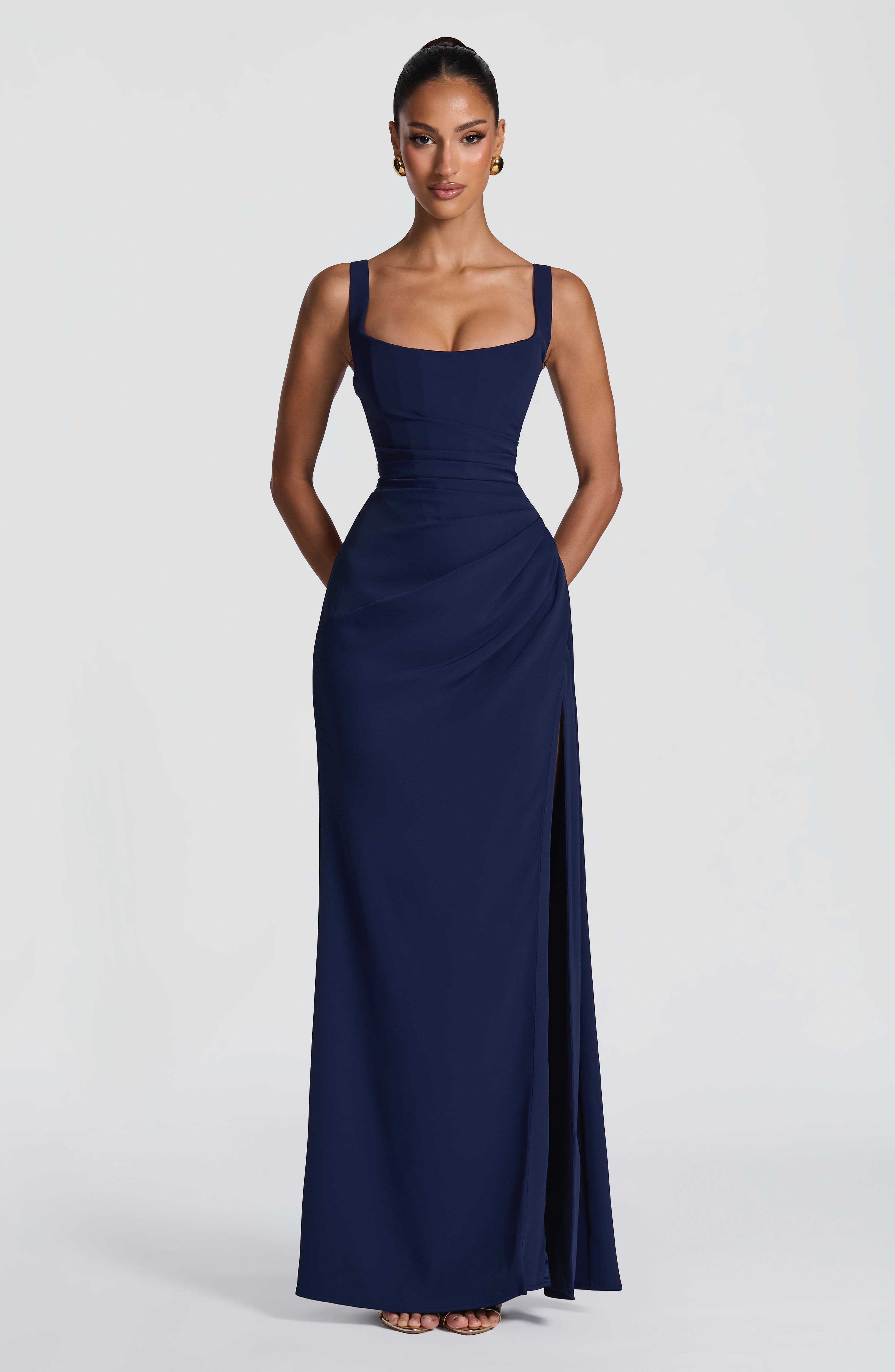 minilena Laleh Maxi Dress Navy