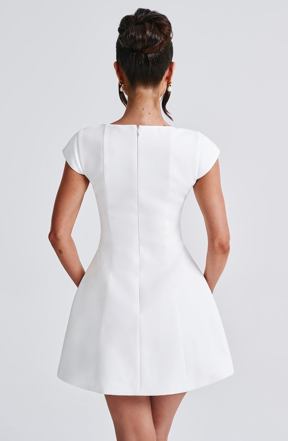 minilena Lena Mini Dress Ivory
