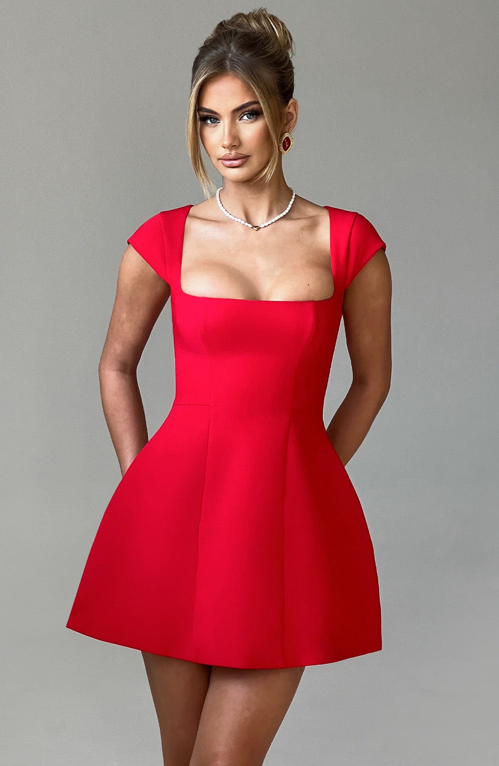 minilena Lena Mini Dress Red
