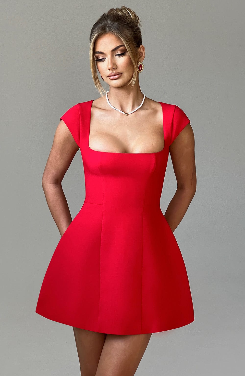 minilena Lena Mini Dress Red