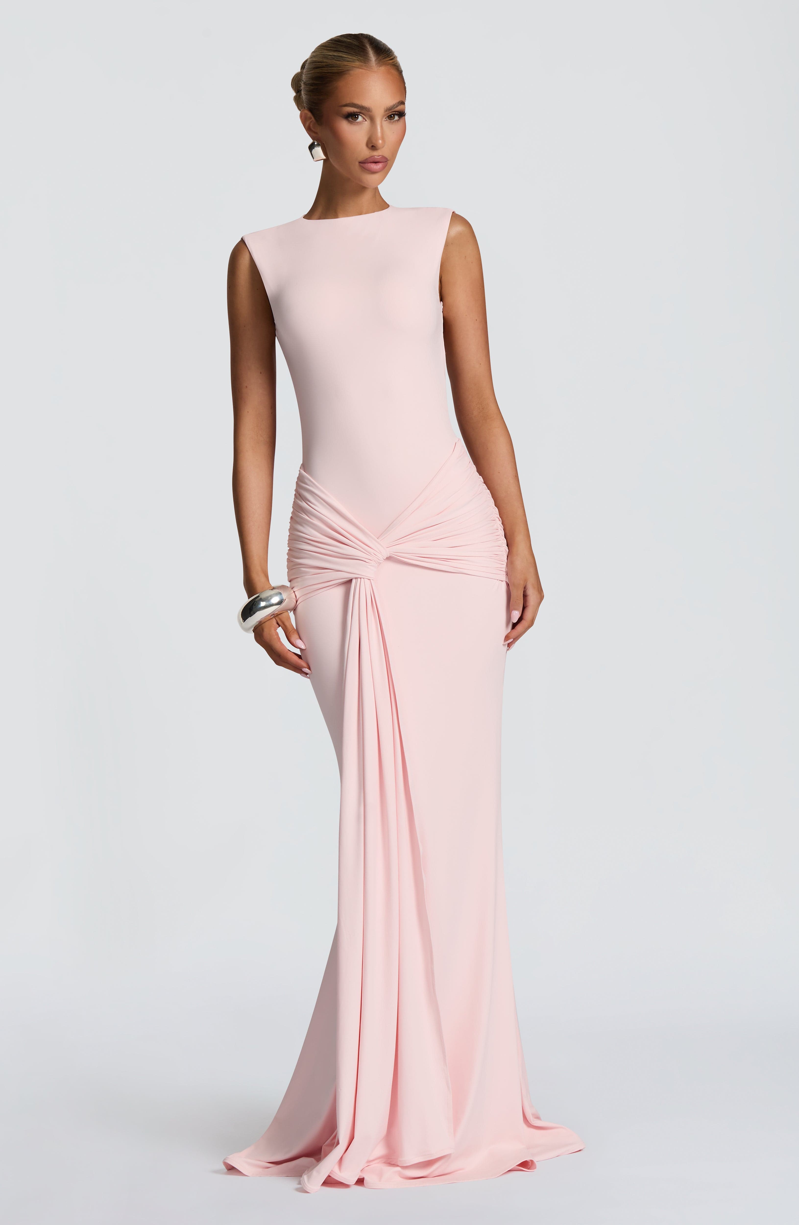 minilena Lorenza Maxi Dress Blush