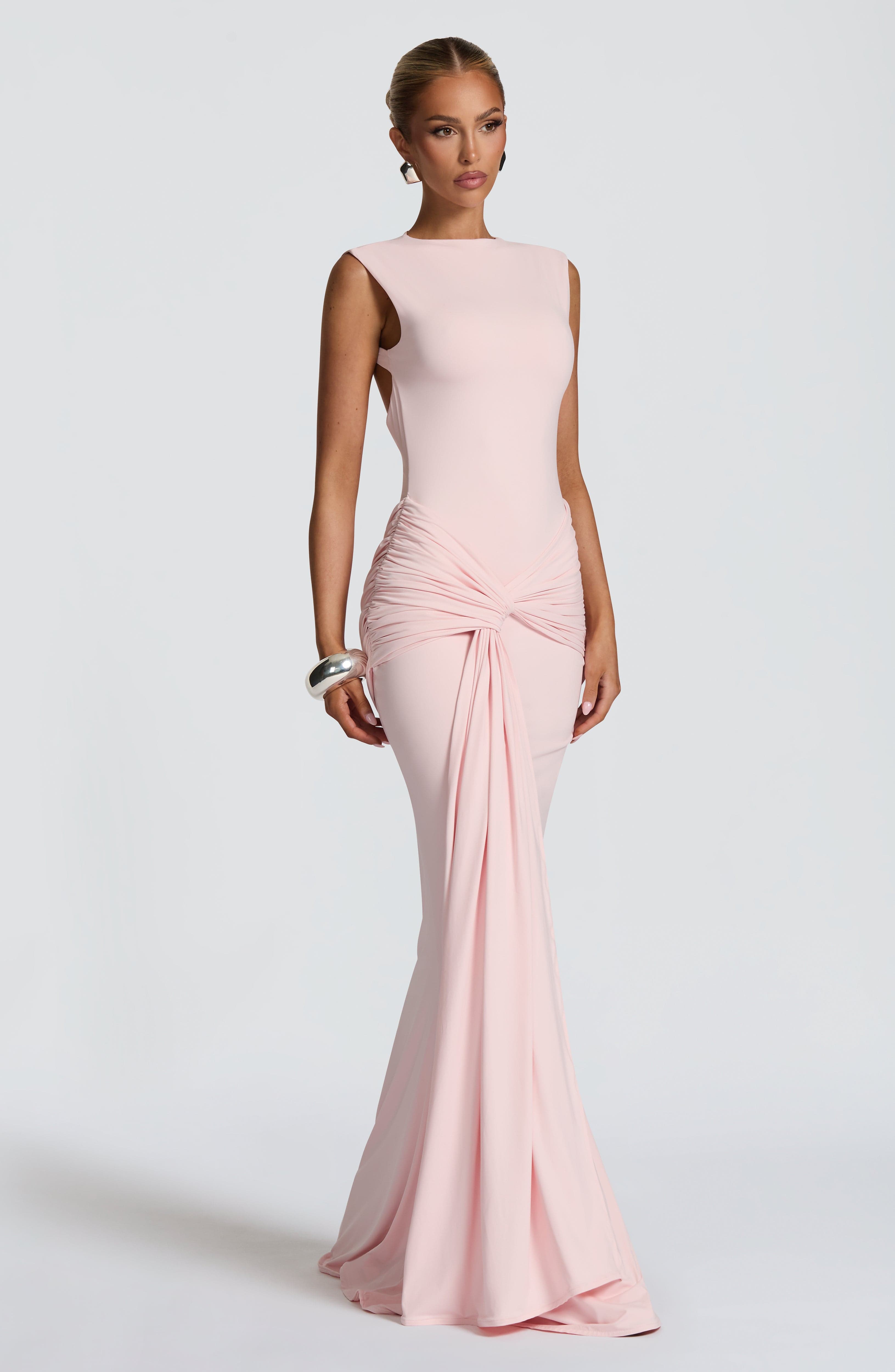 minilena Lorenza Maxi Dress Blush
