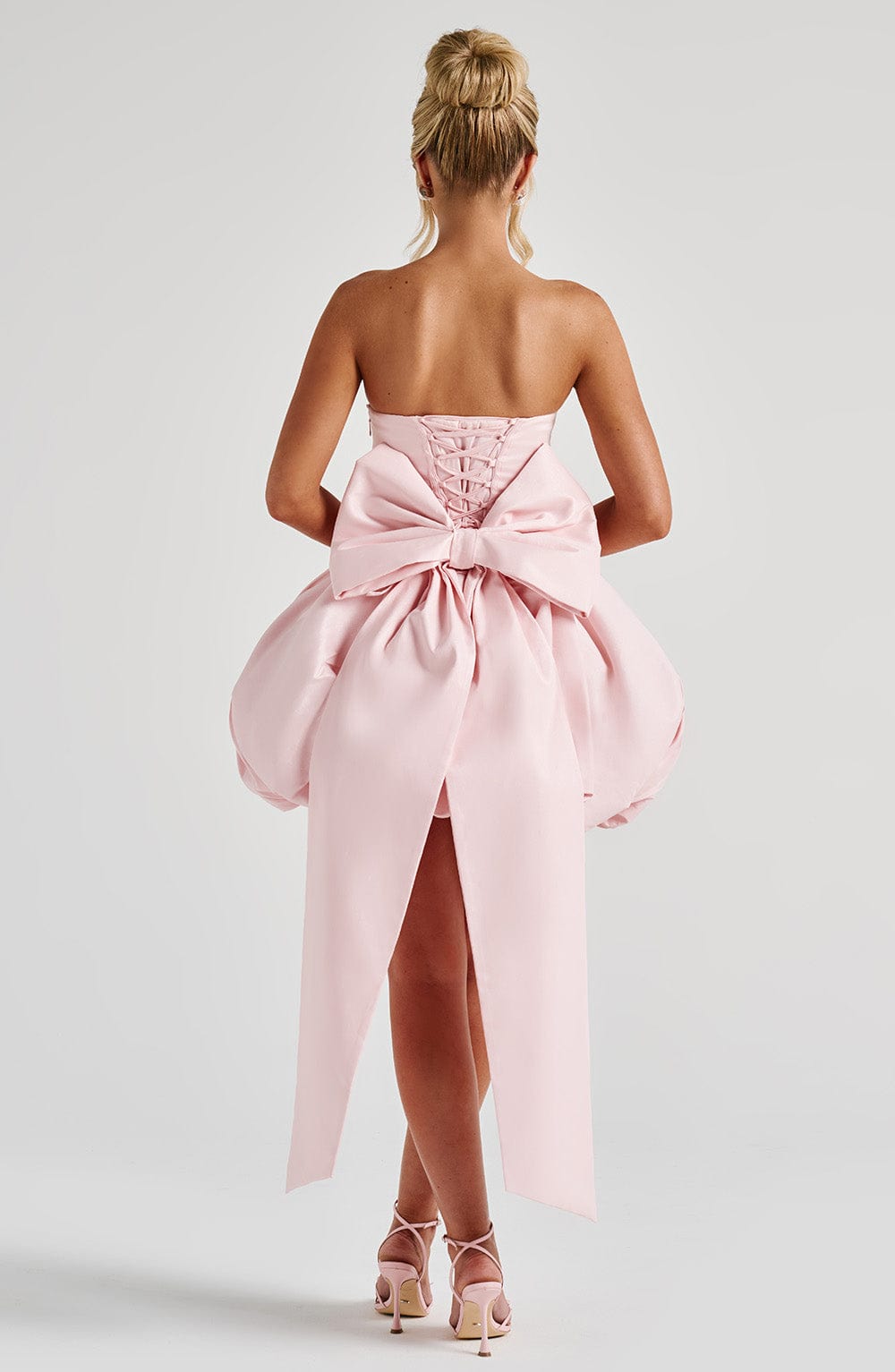 minilena Lotus Mini Dress Blush