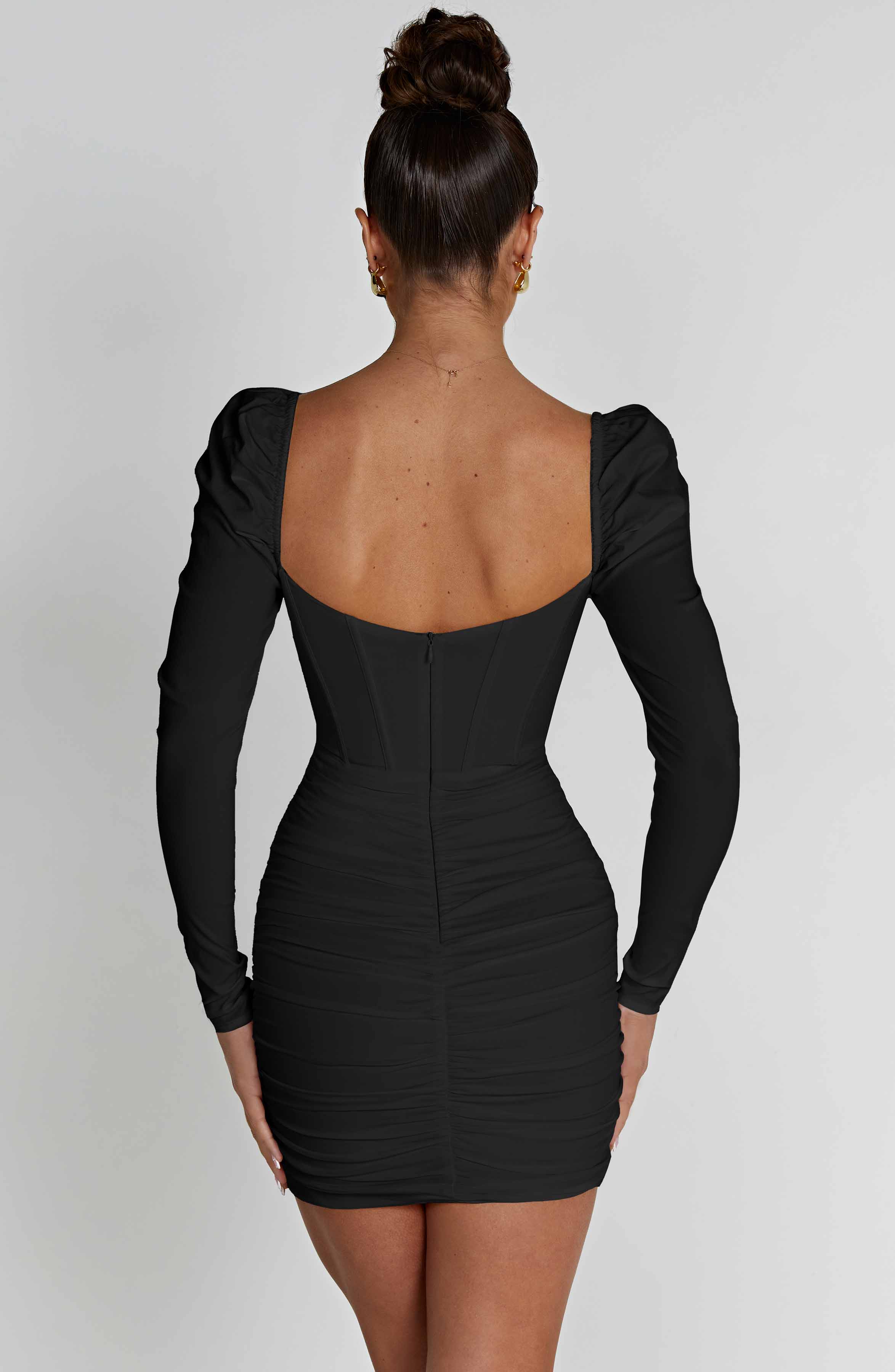 minilena Louise Mini Dress Black