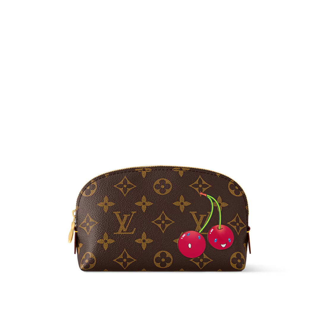 Lv X Tm Cosmetic Pouch Pm With Box Bag