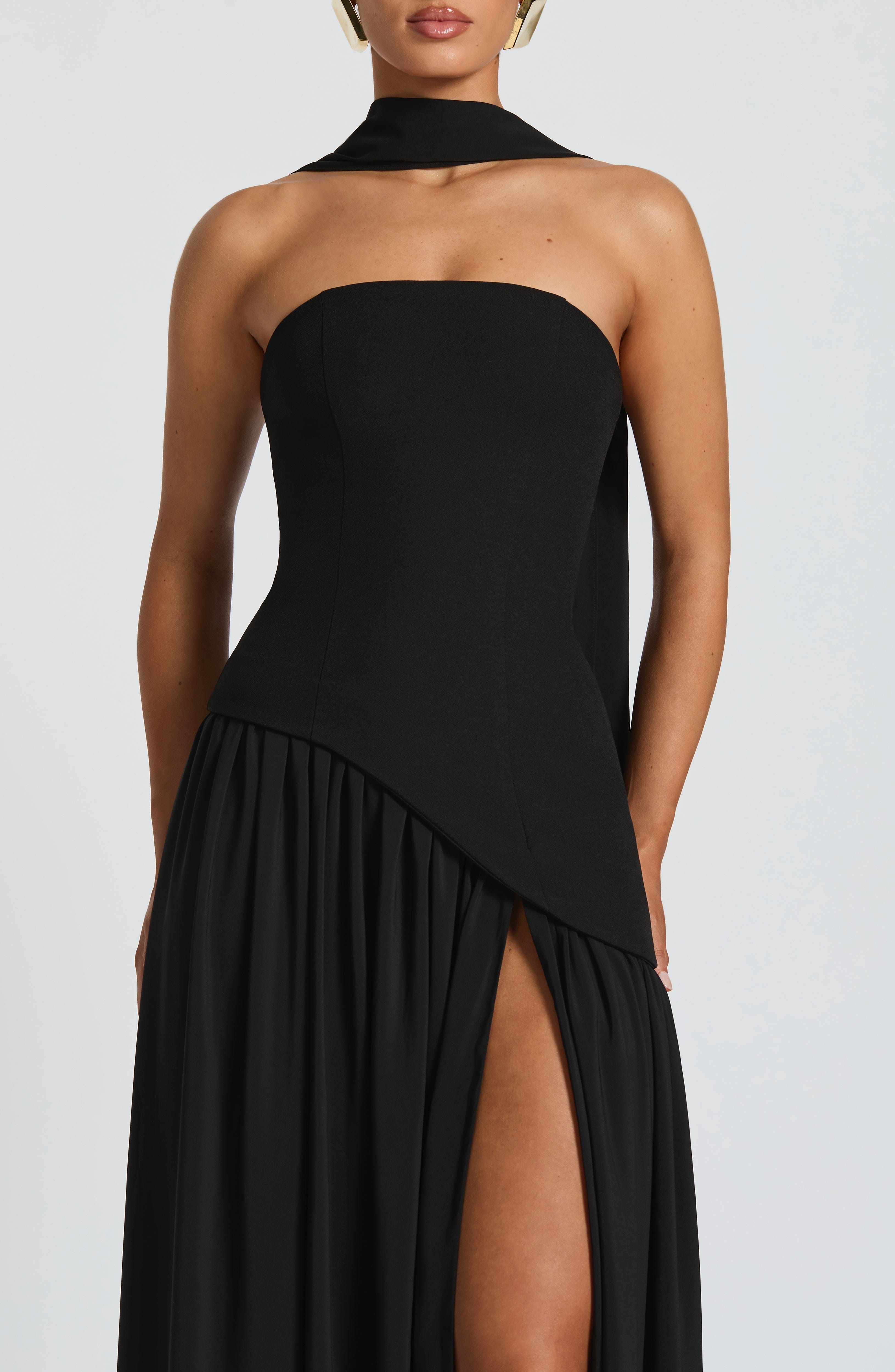 minilena Maliyah Maxi Dress Black