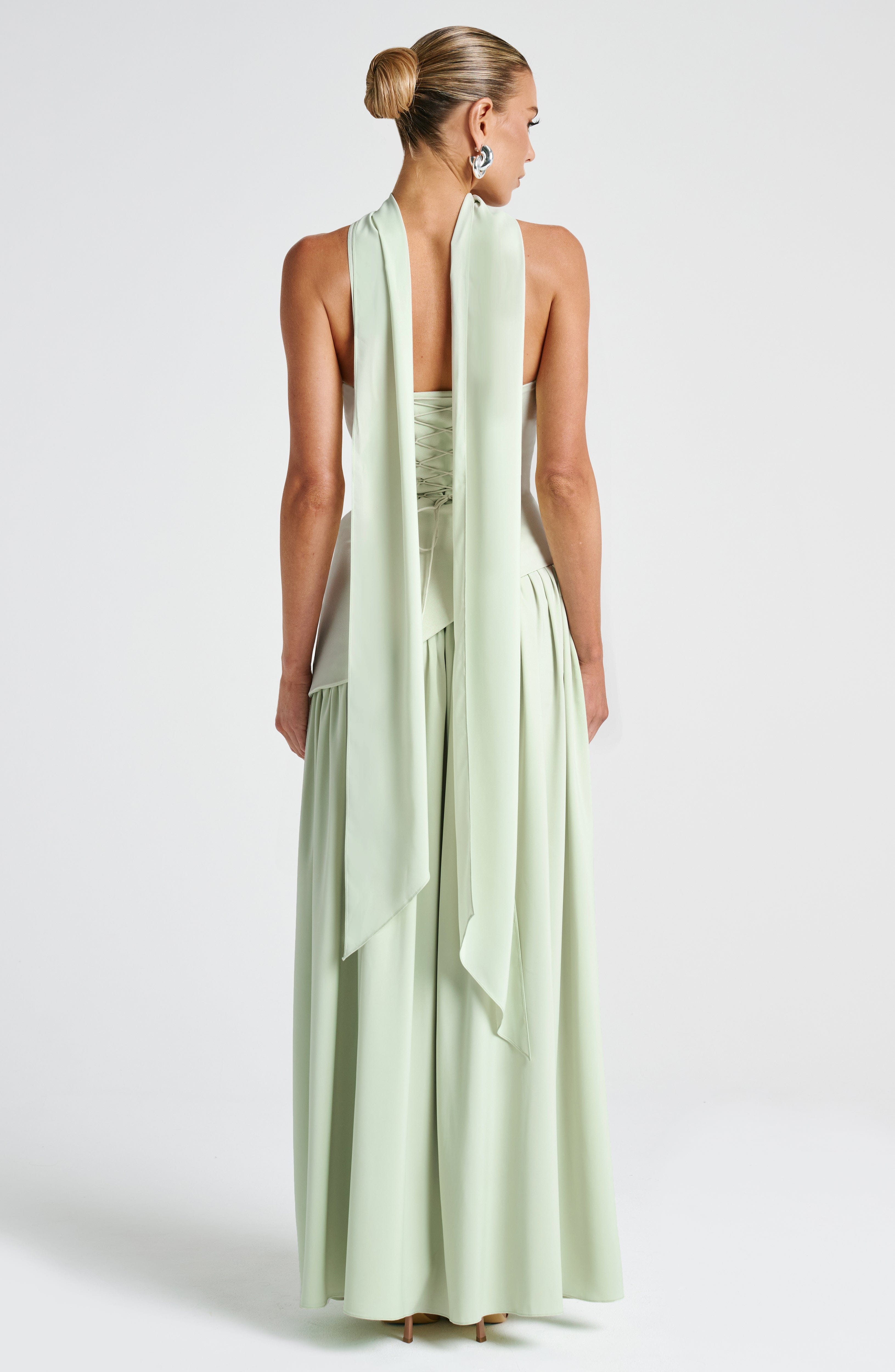 minilena Maliyah Maxi Dress Mint