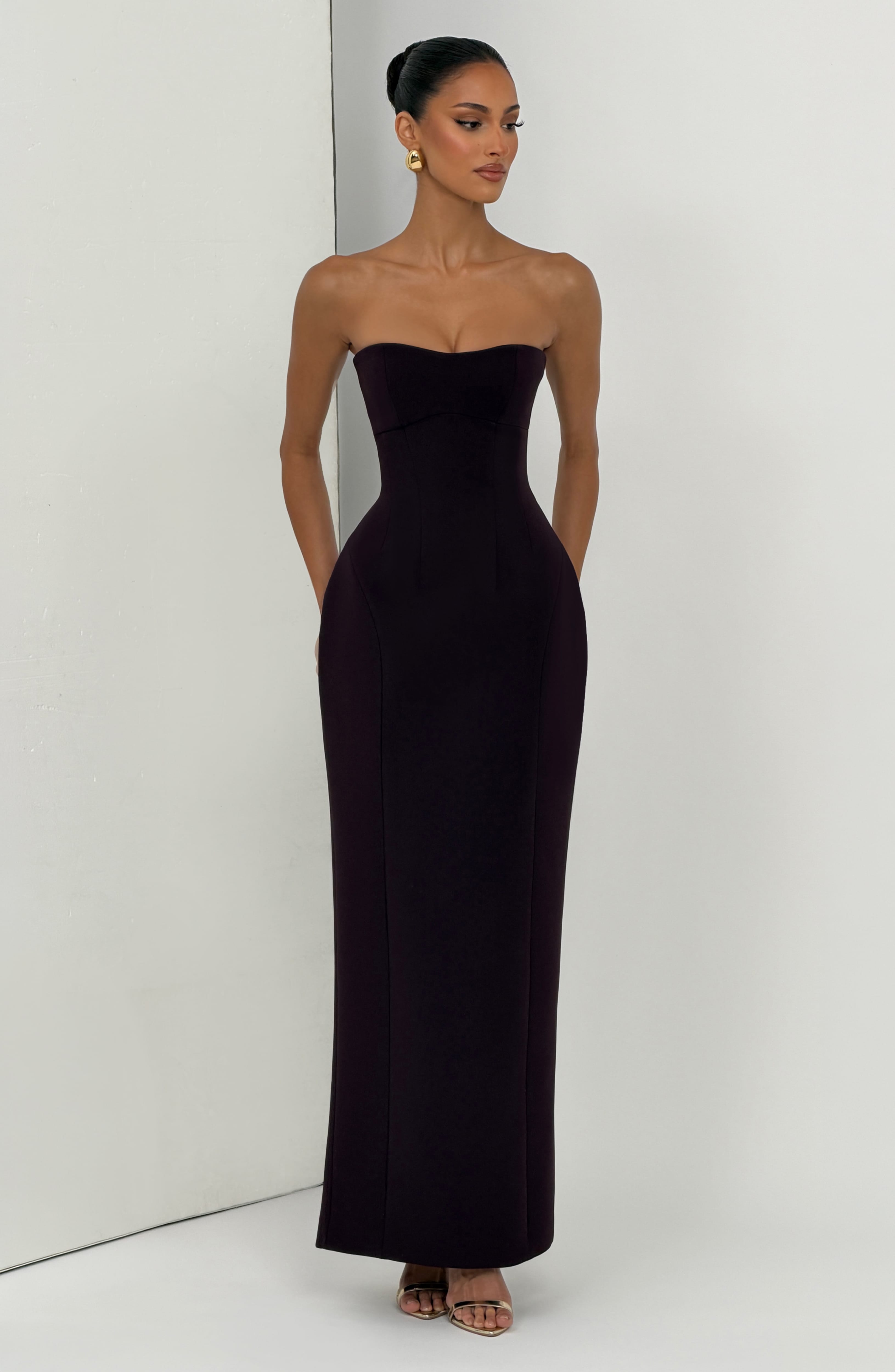minilena Manon Maxi Dress Black