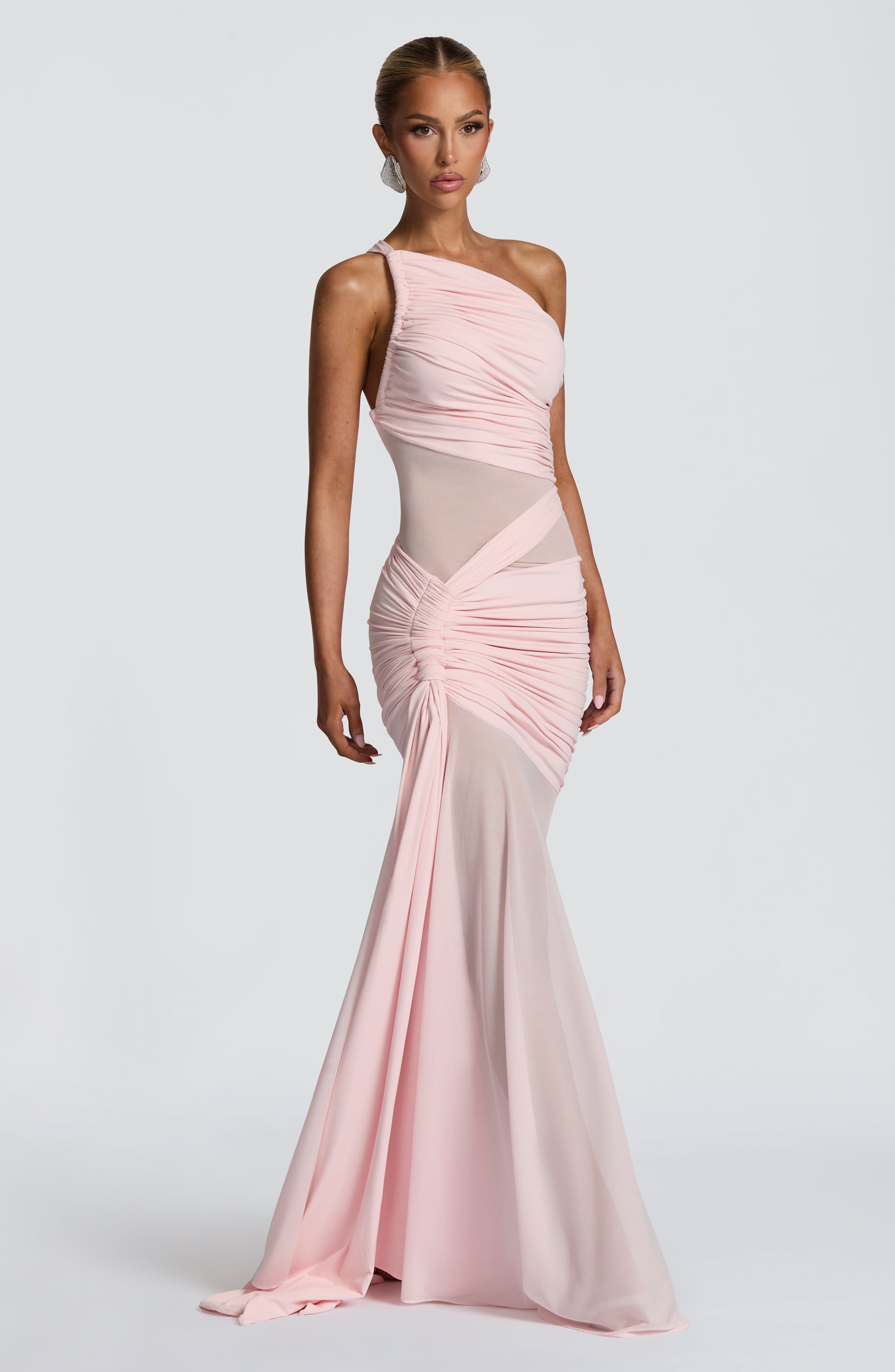 minilena Marianne Maxi Dress Blush