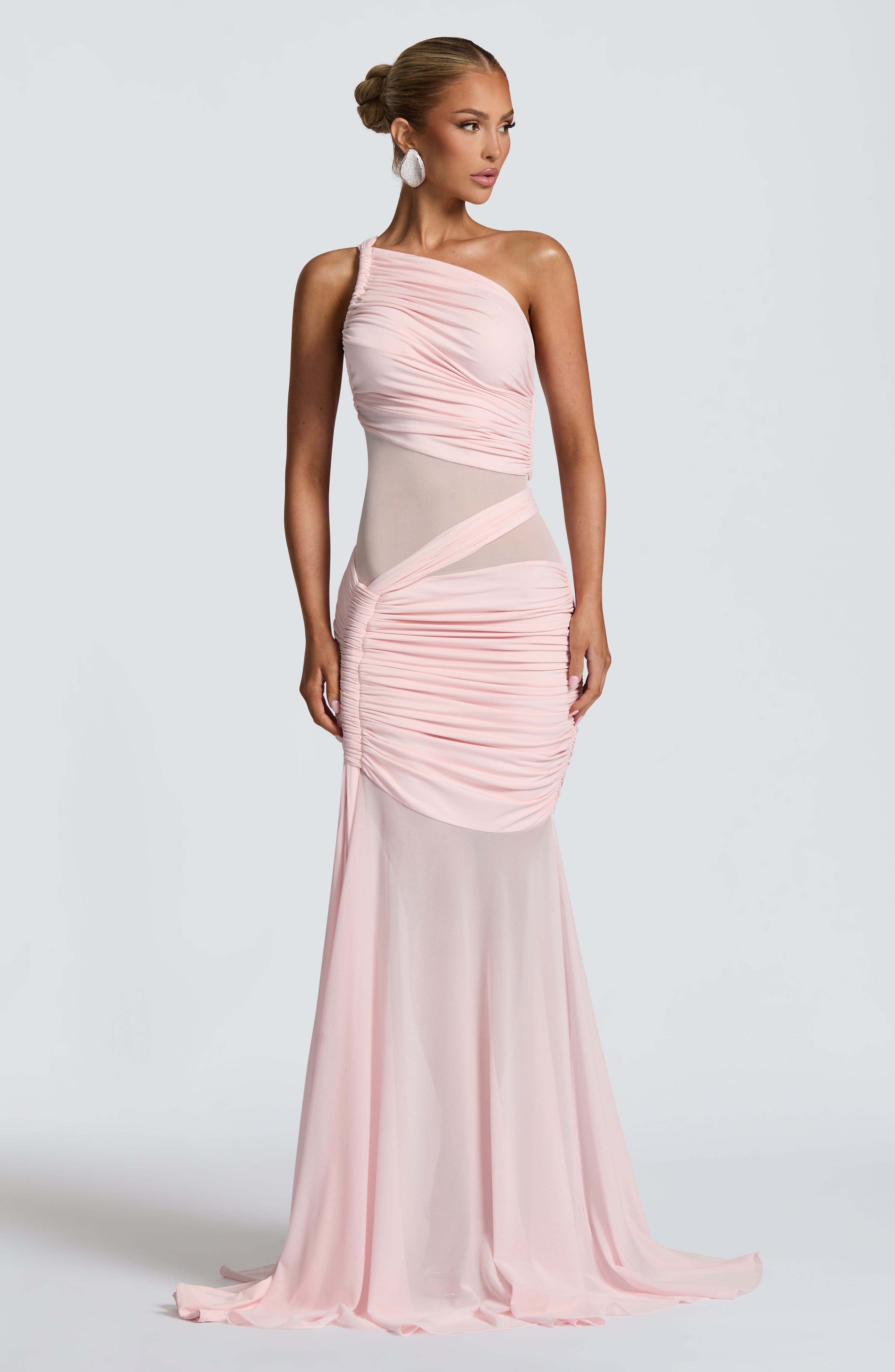 minilena Marianne Maxi Dress Blush