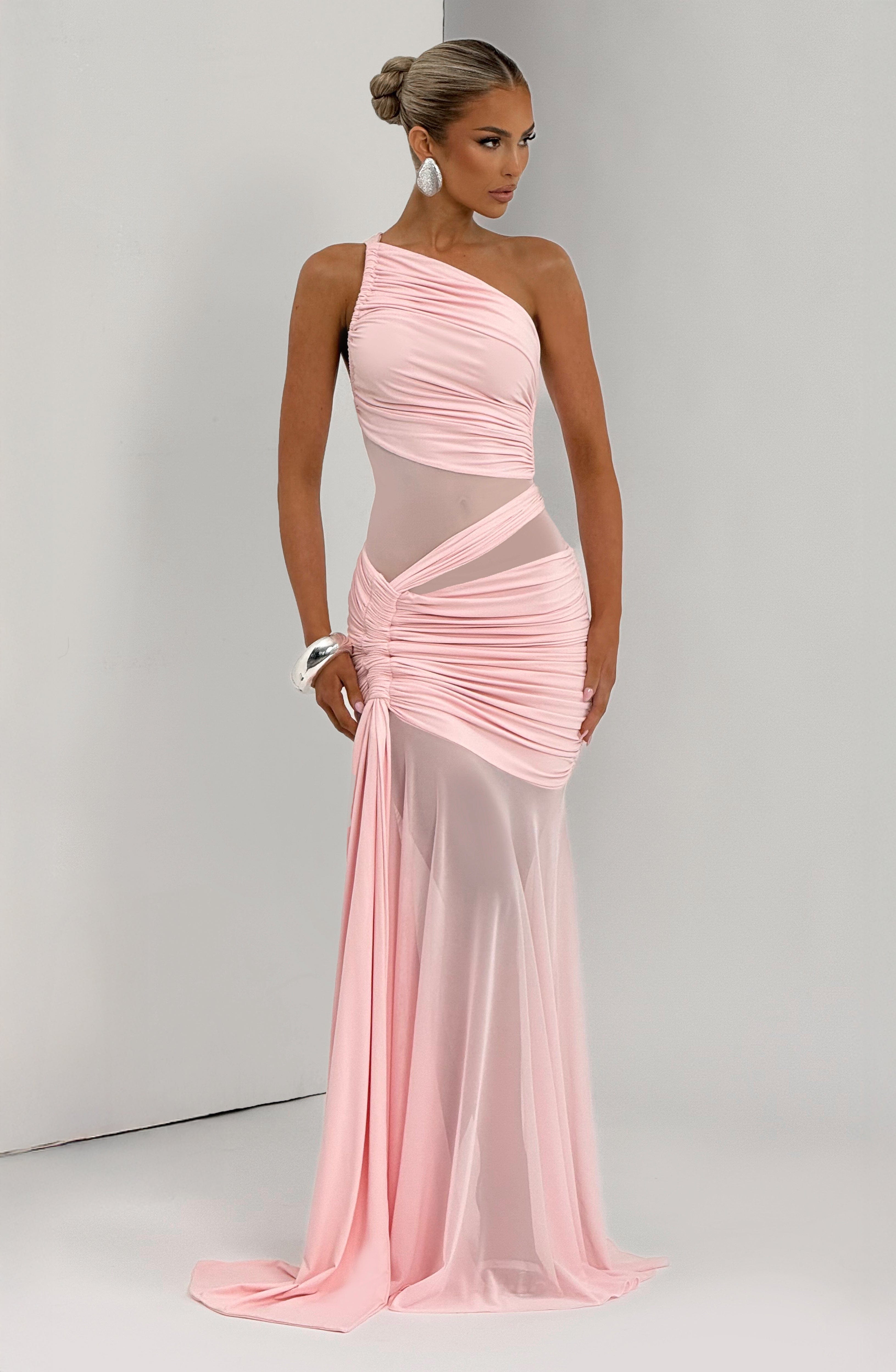 minilena Marianne Maxi Dress Blush