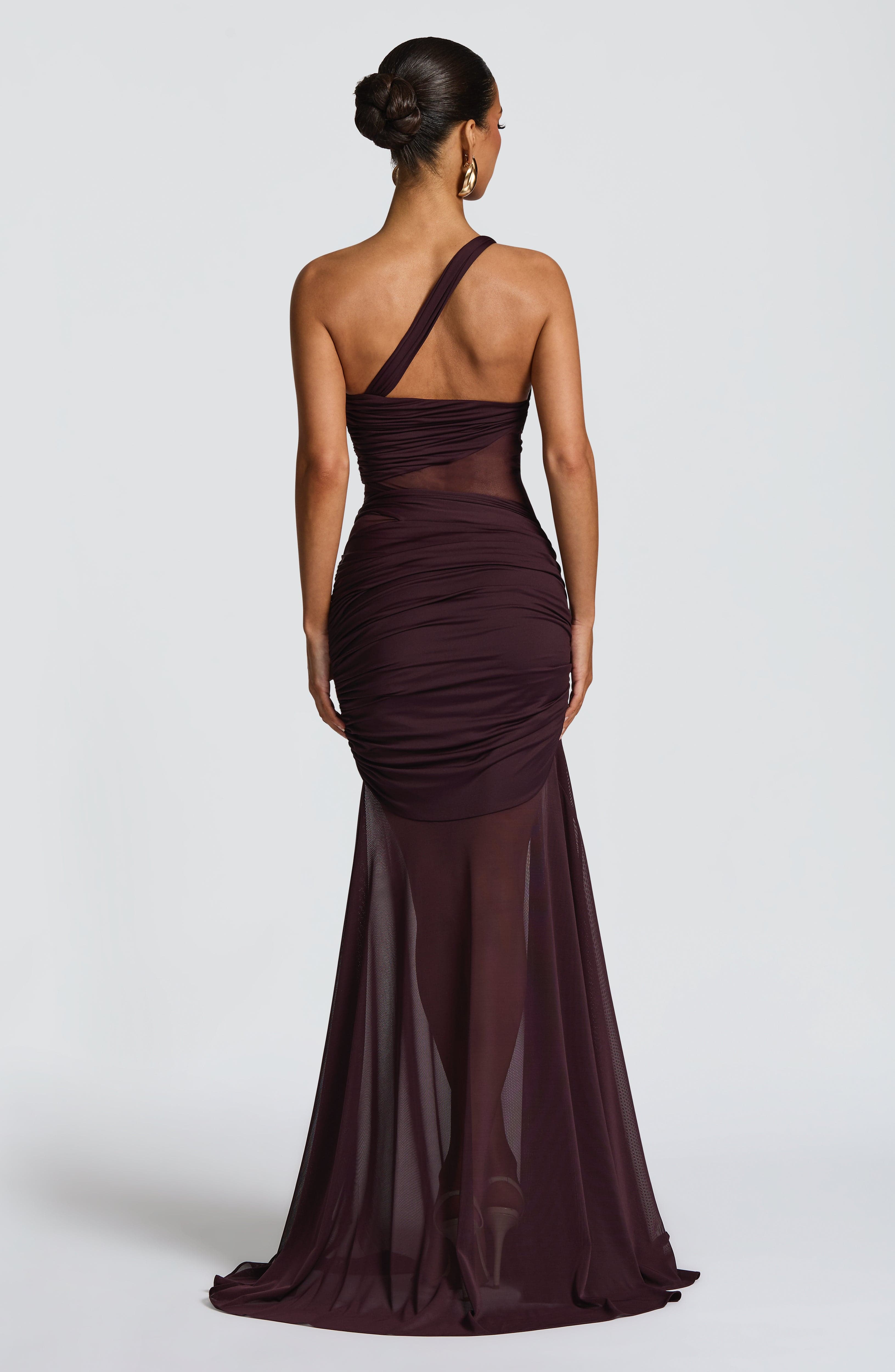 minilena Marianne Maxi Dress Plum