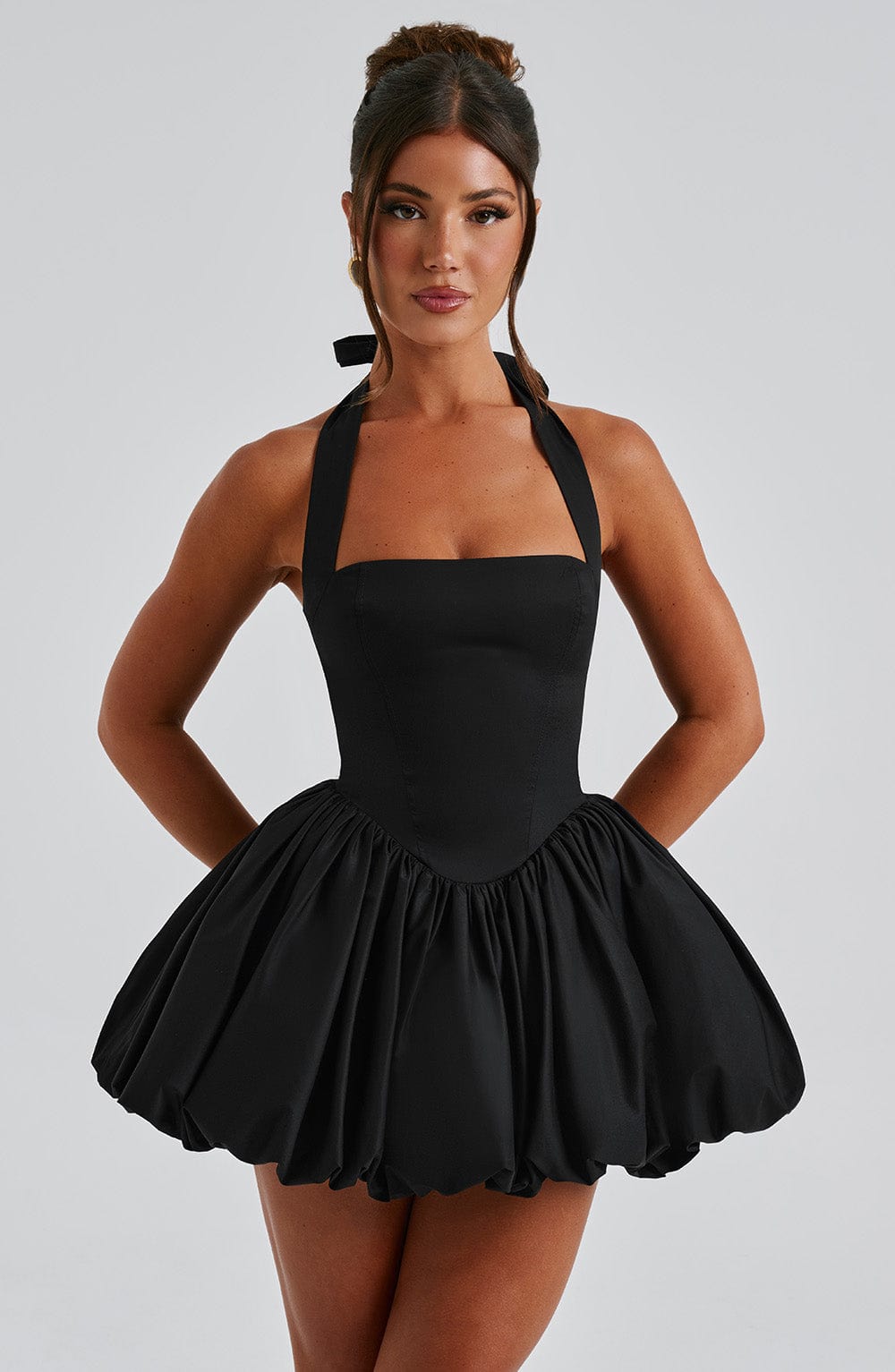 minilena Maricia Mini Dress Black