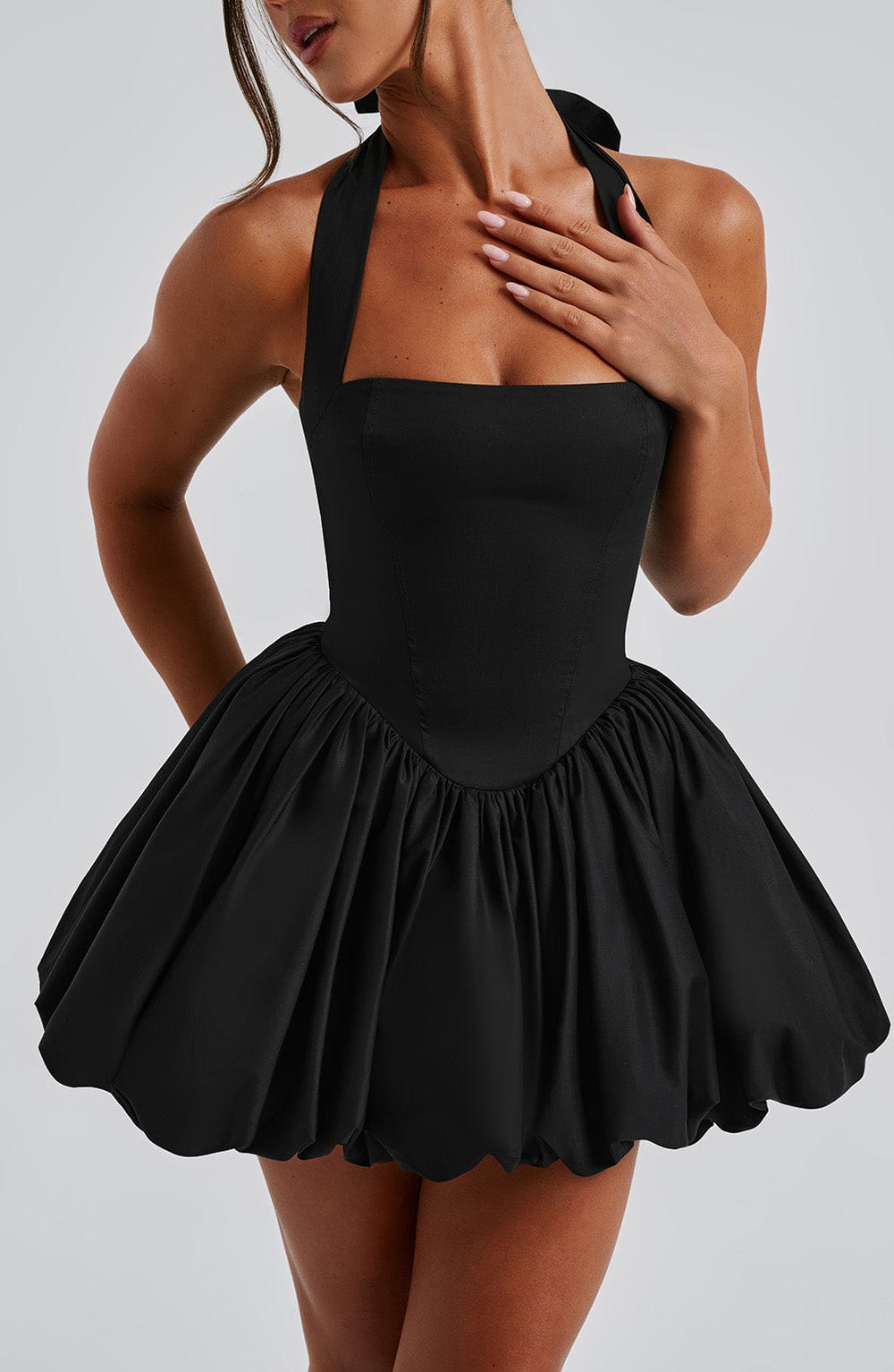 minilena Maricia Mini Dress Black