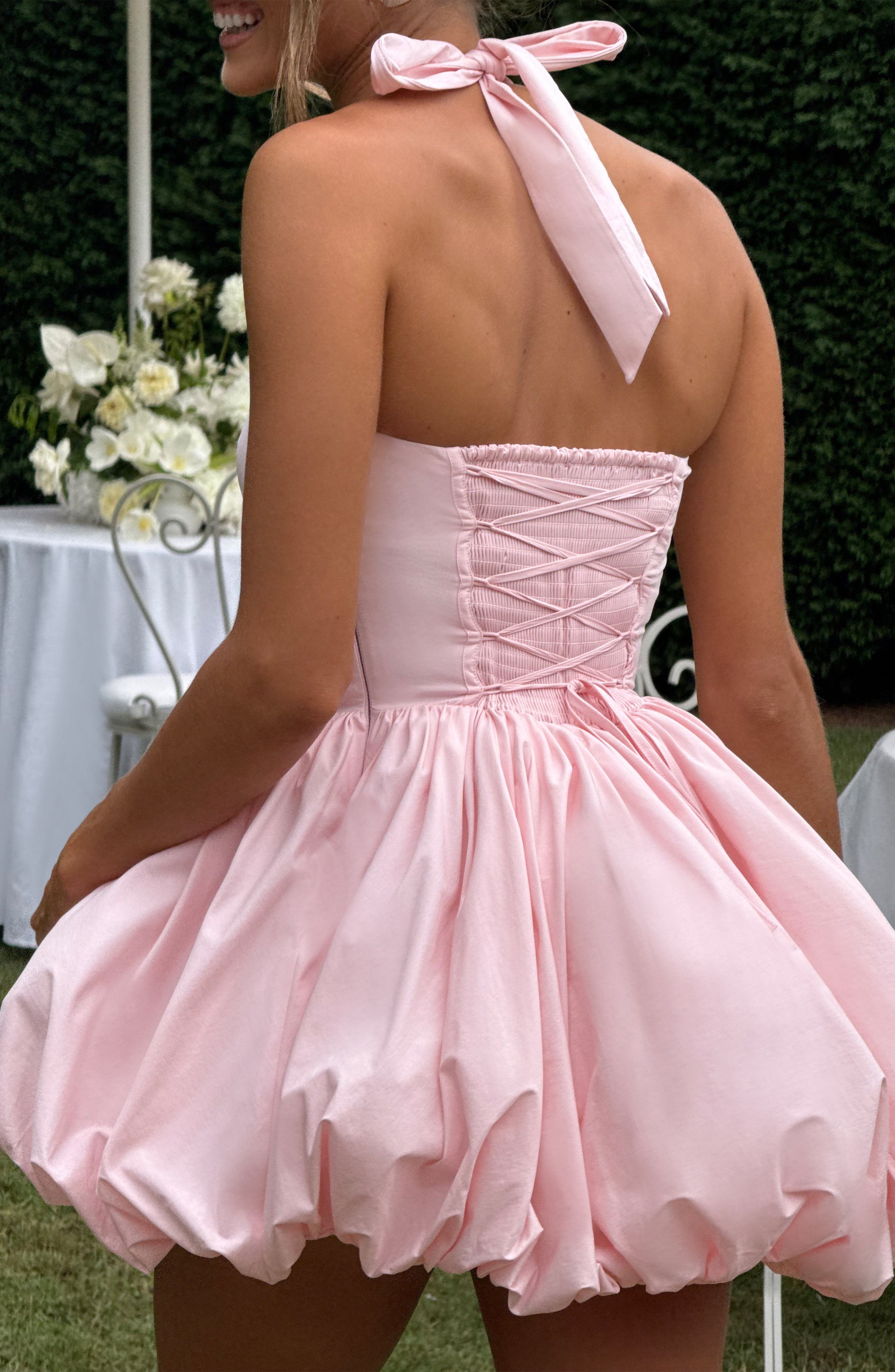 minilena Maricia Mini Dress Blush