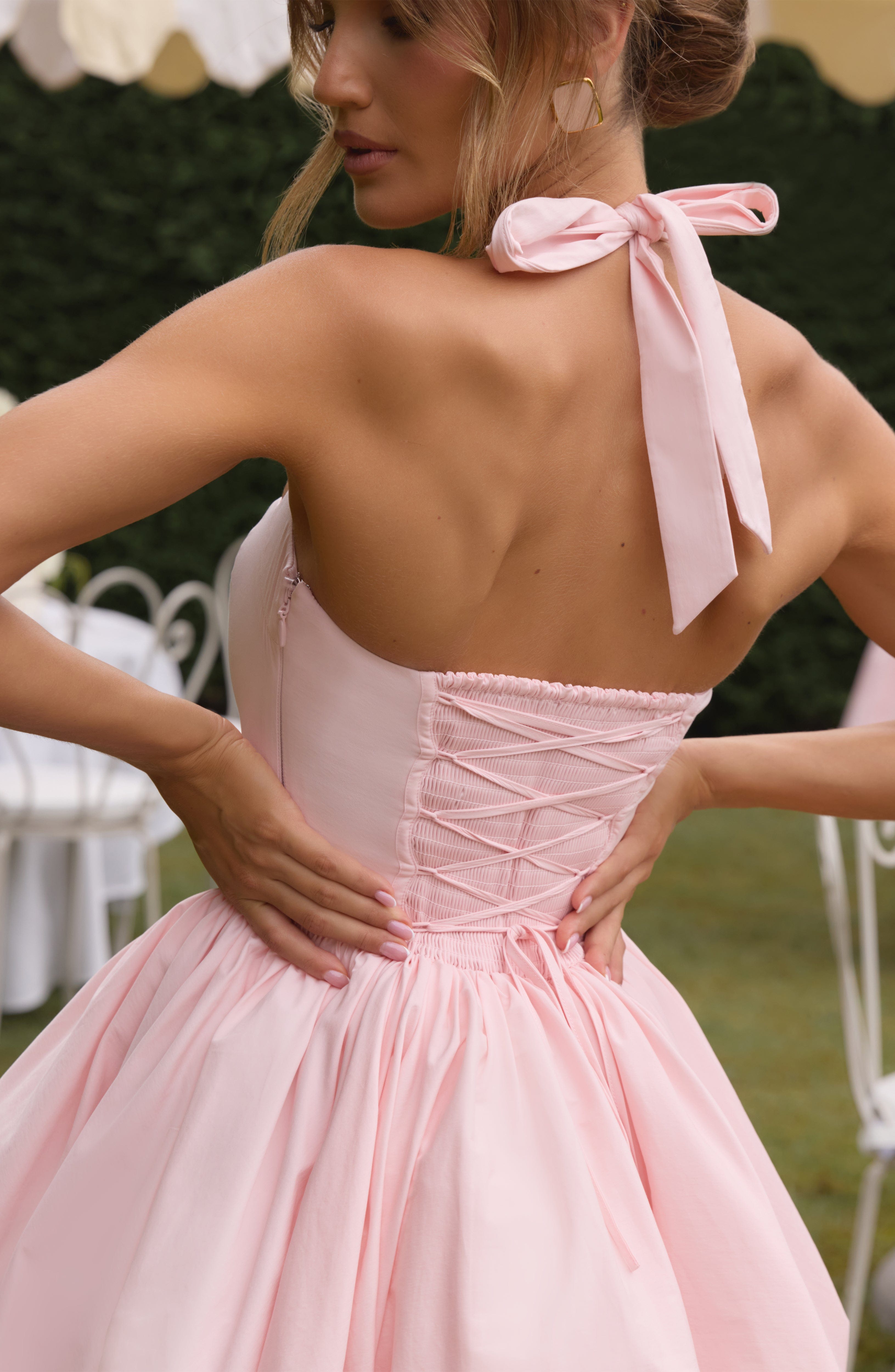 minilena Maricia Mini Dress Blush