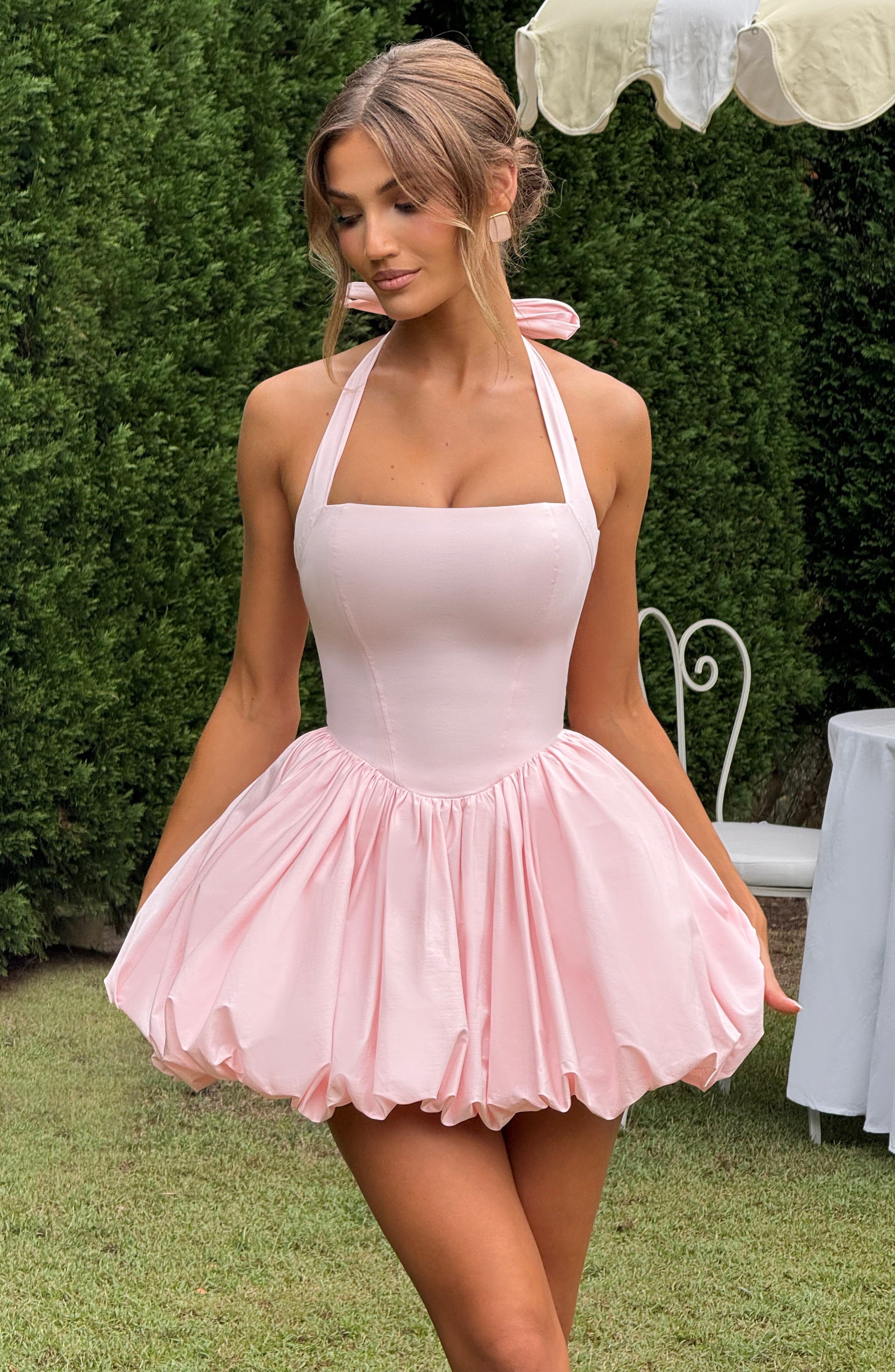 minilena Maricia Mini Dress Blush